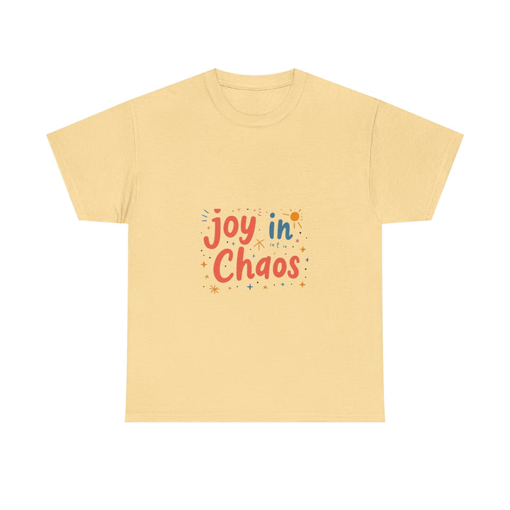 'Joy in Chaos' Positive Graphic T-Shirt