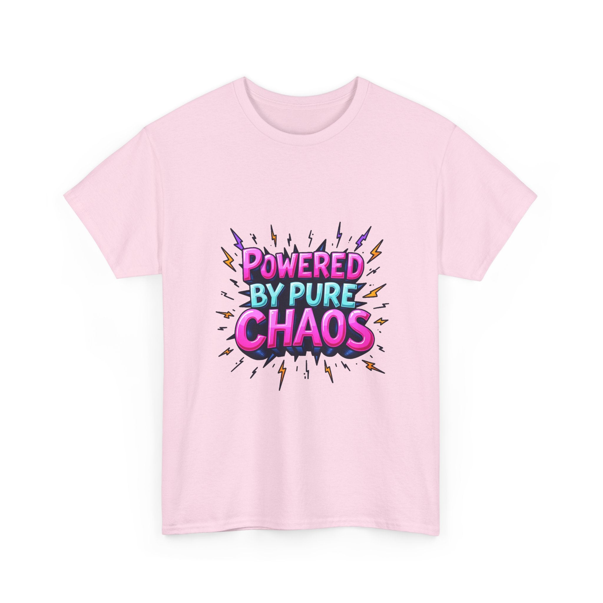 'Powered By Pure Chaos' Graphic T-Shirt