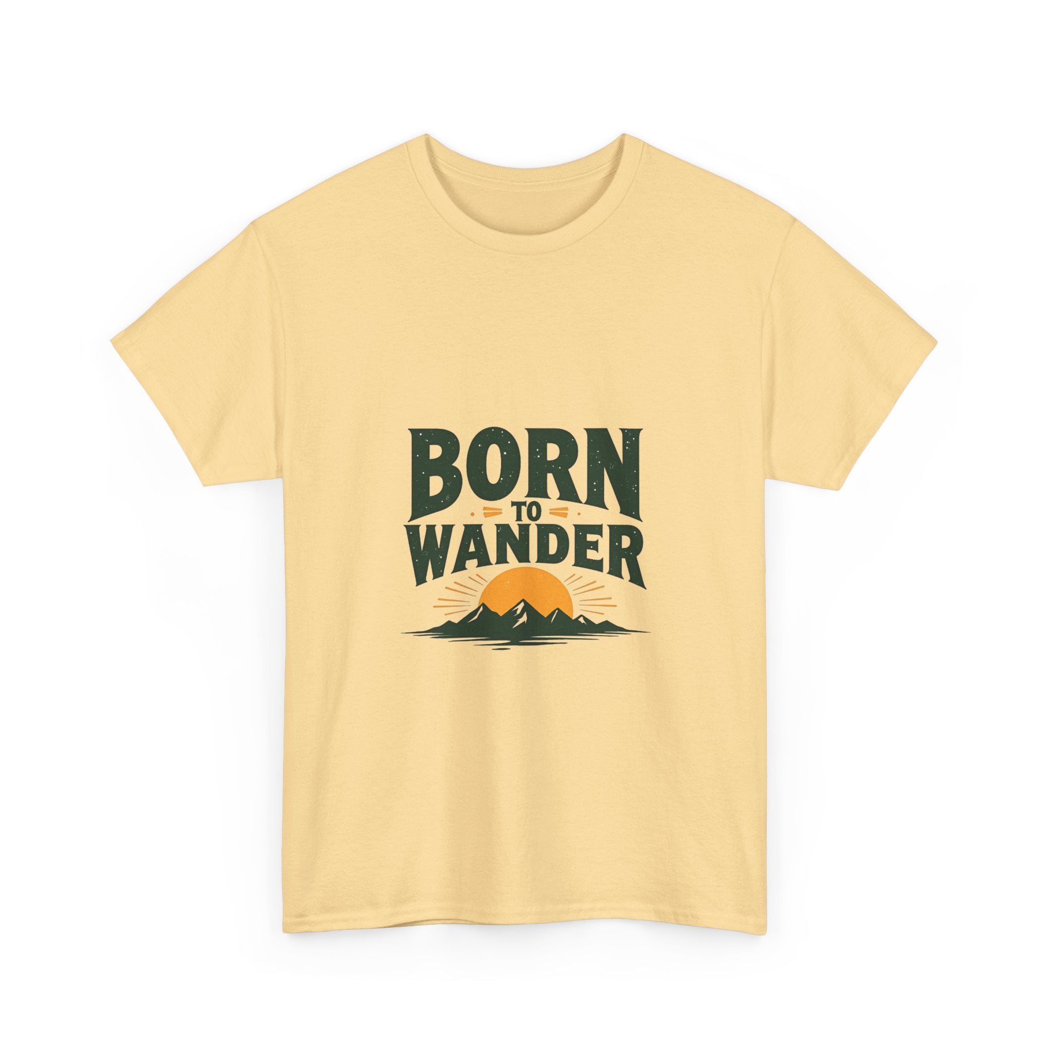 'Born to Wander' Retro Outdoor T-Shirt