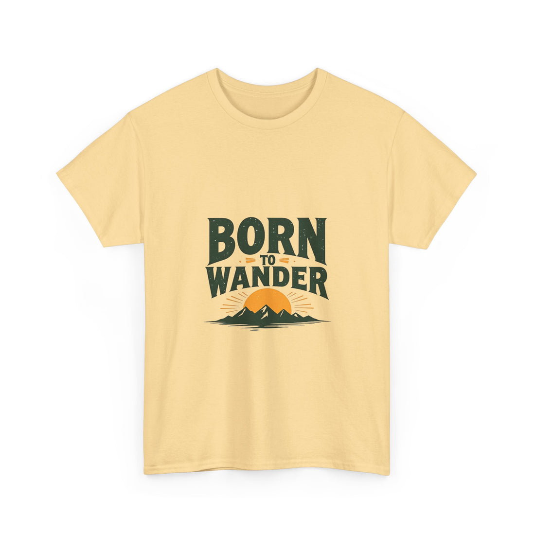 'Born to Wander' Retro Outdoor T-Shirt