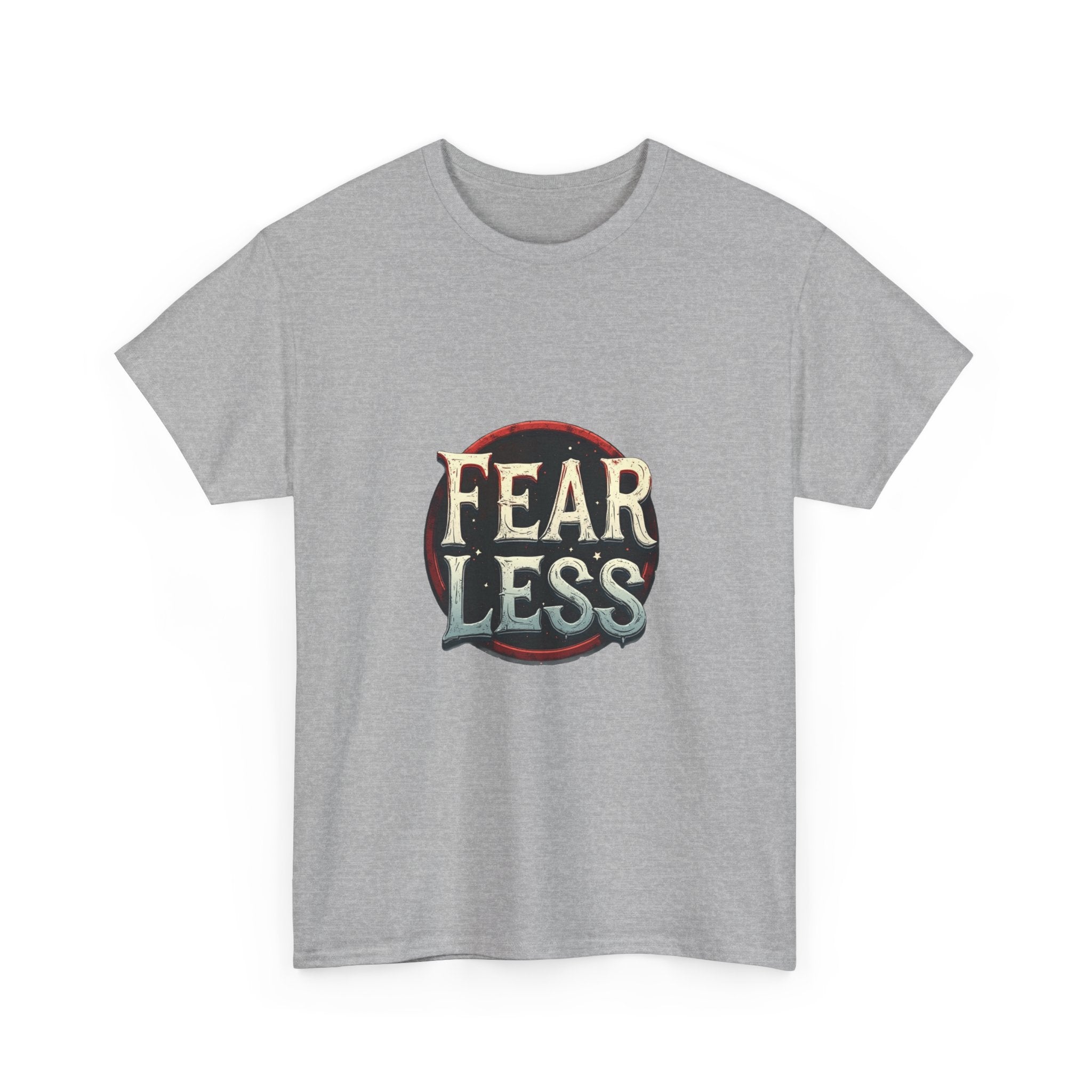 'Fearless Vintage' Graphic Retro Courage Inspirational T-Shirt
