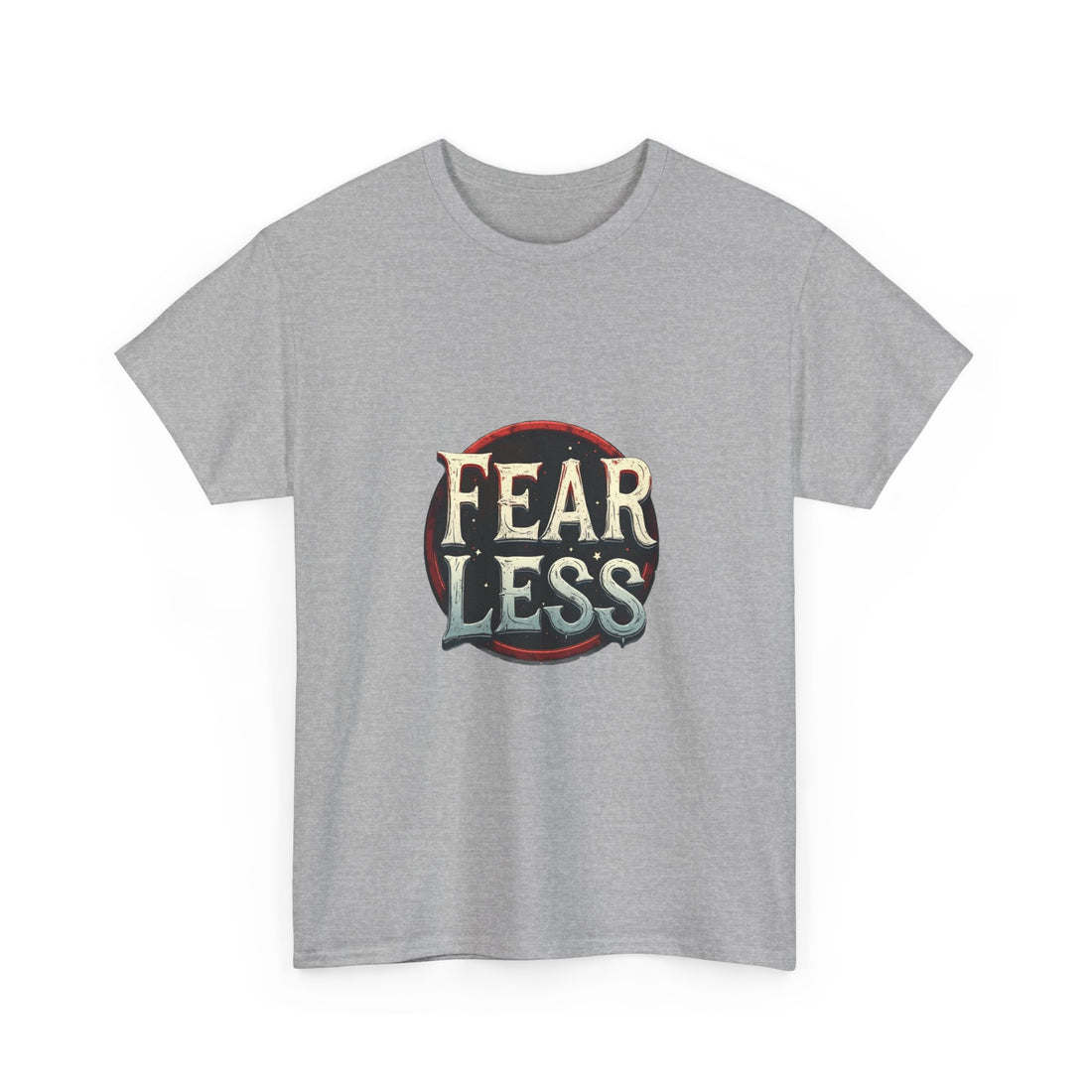 'Fearless Vintage' Graphic Retro Courage Inspirational T-Shirt