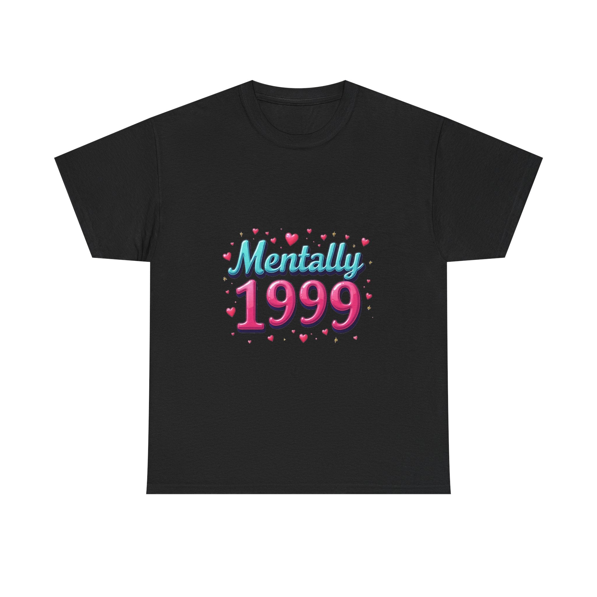 'Mentally 1999' Retro 90s Nostalgia Graphic T-Shirt
