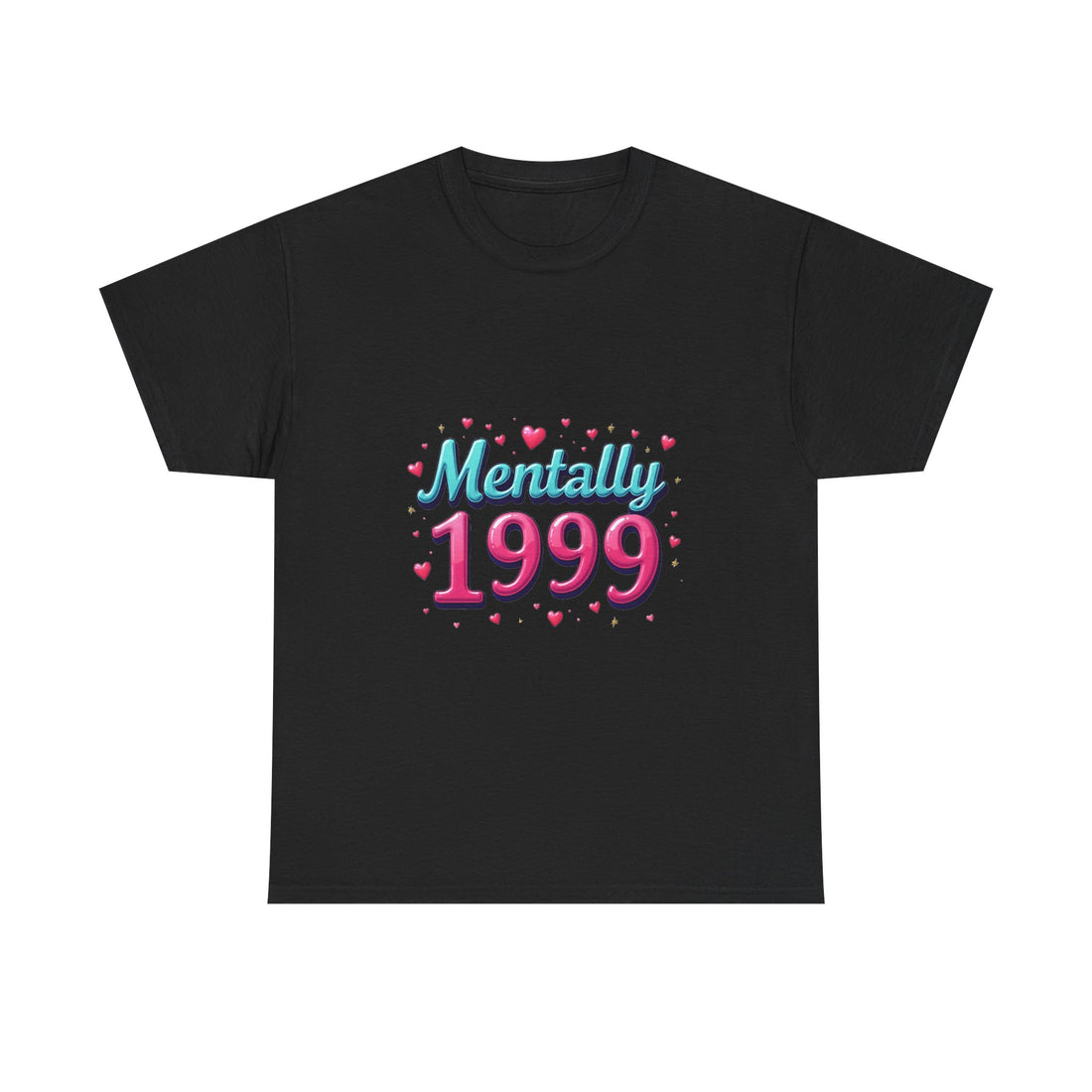 'Mentally 1999' Retro 90s Nostalgia Graphic T-Shirt