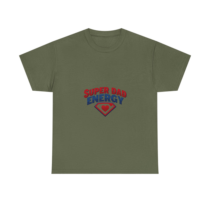 'Super Dad Energy' Father’s Day Gift T-Shirt