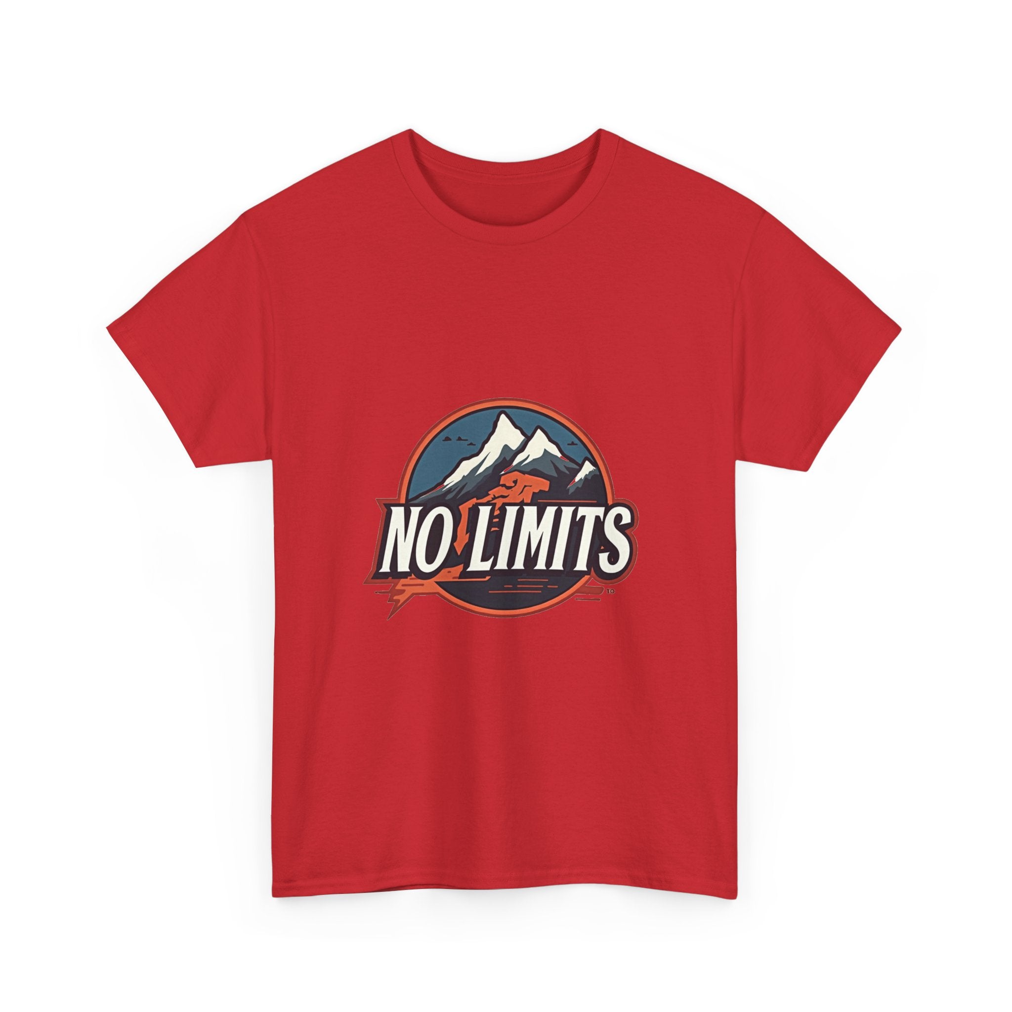 'No Limits' Mountain Adventure Graphic T-Shirt