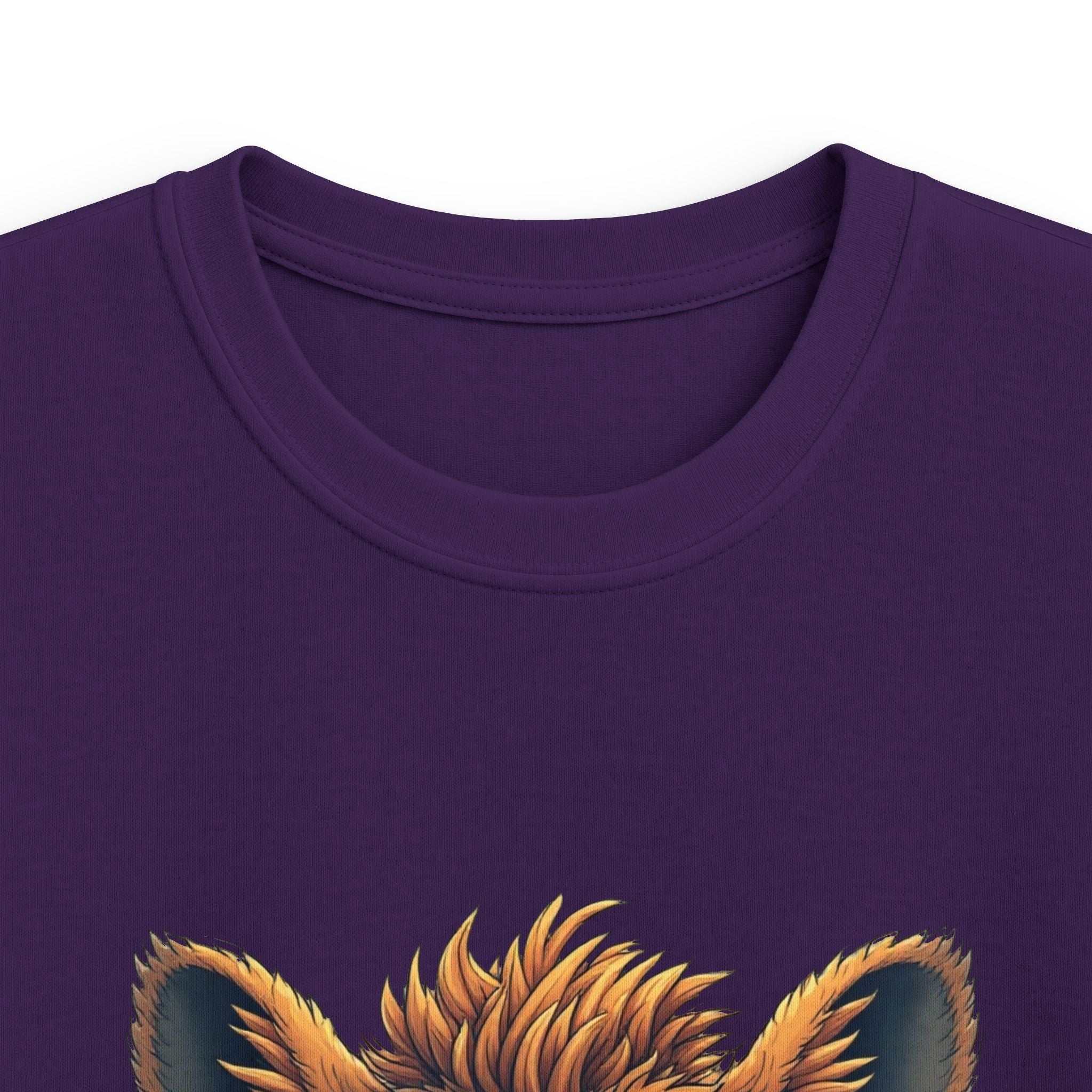 Cute Baby Fox Illustration Shirt for Toddlers