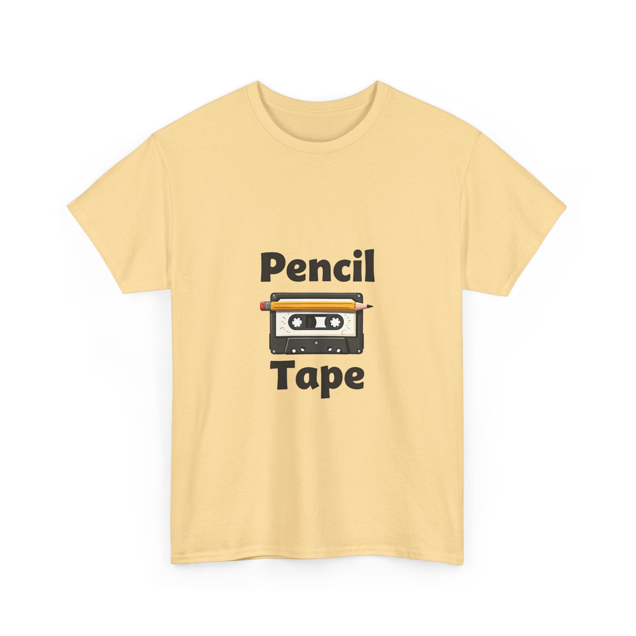 'Pencil Tape' Vintage Cassette Graphic T-Shirt
