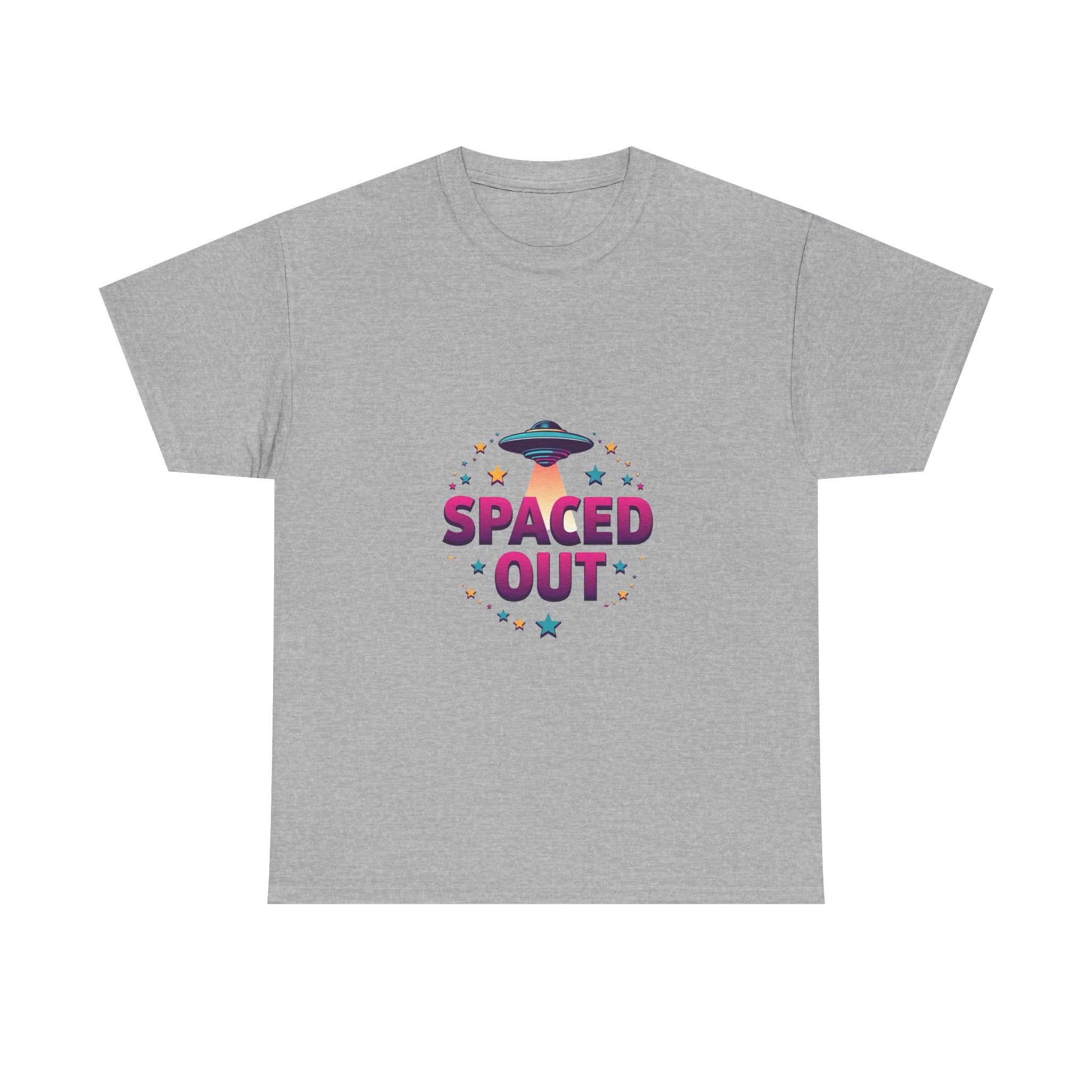 'Spaced Out' UFO Retro Space Graphic T-Shirt