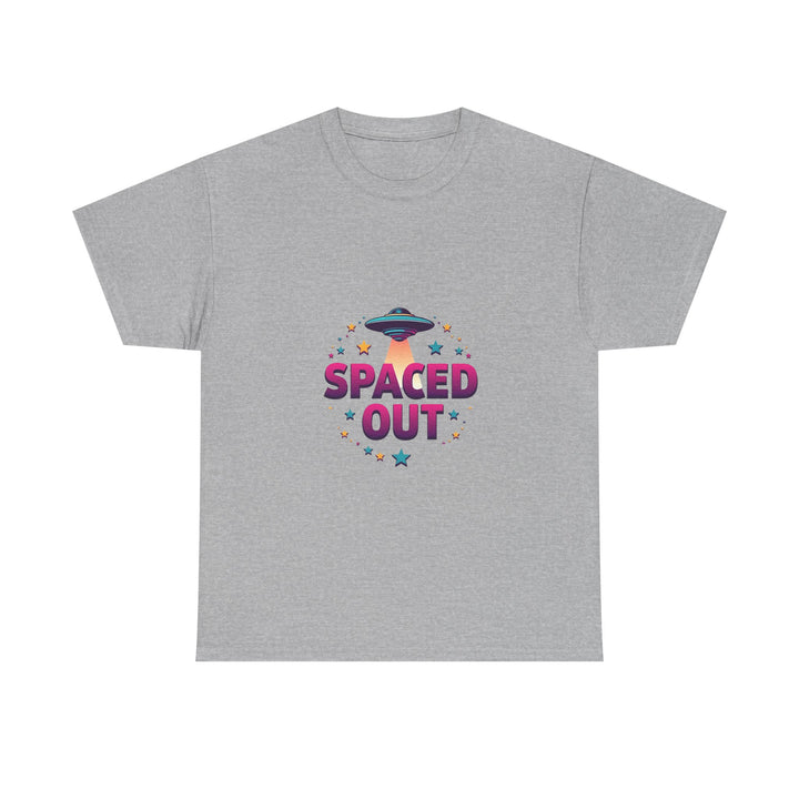 'Spaced Out' UFO Retro Space Graphic T-Shirt