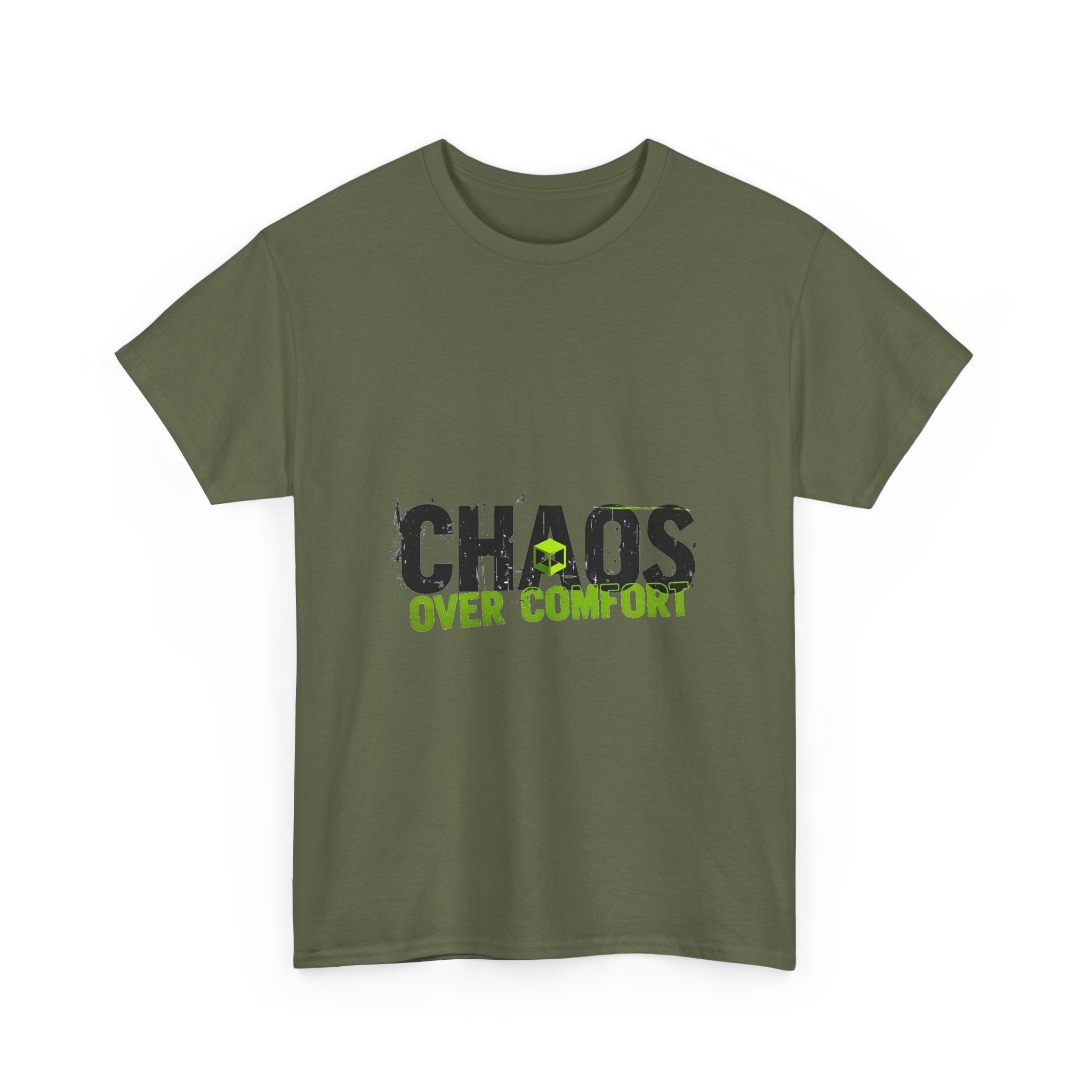Chaos Over Comfort Graphic Statement T-Shirt