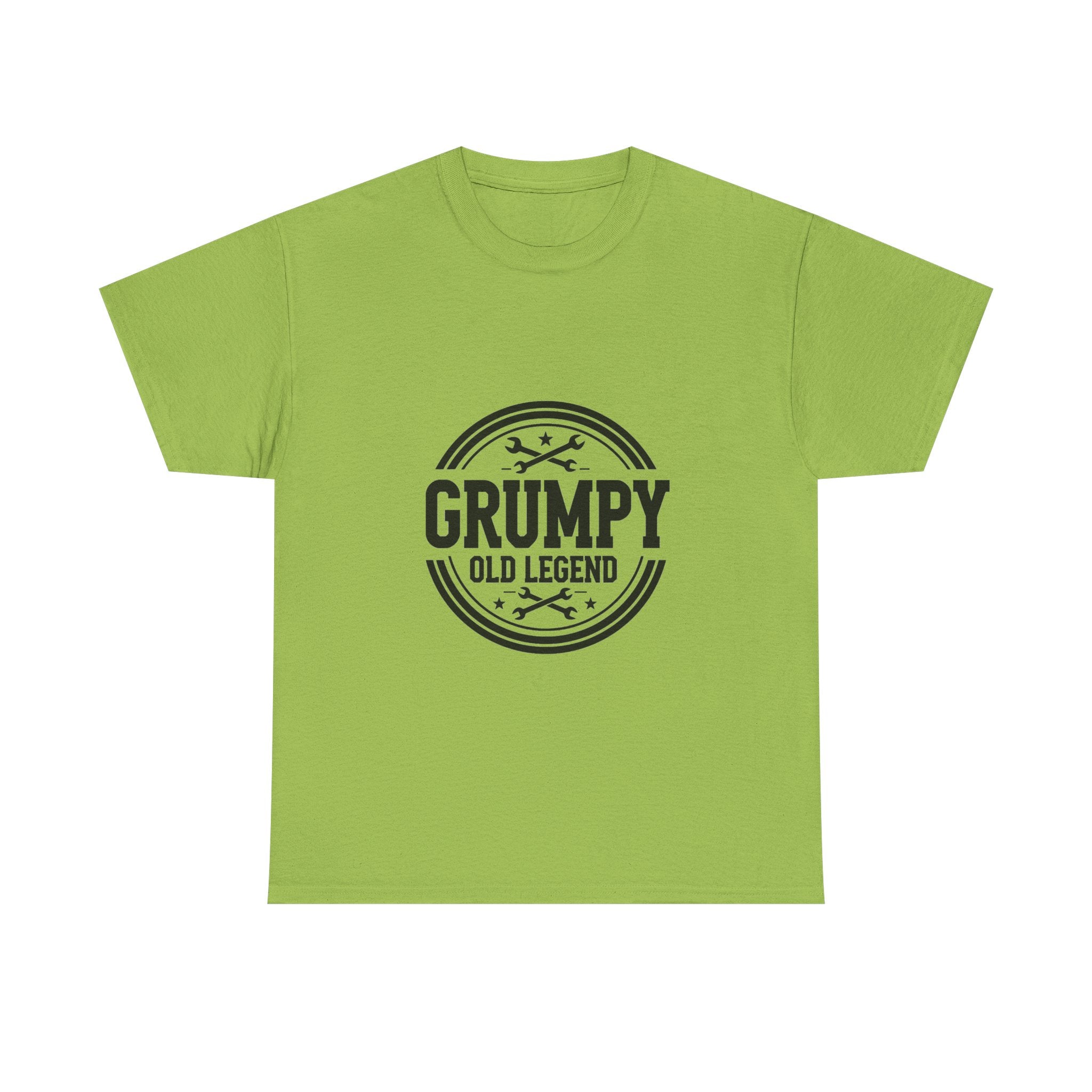 'Grumpy Old Legend' Funny Vintage Badge T-Shirt