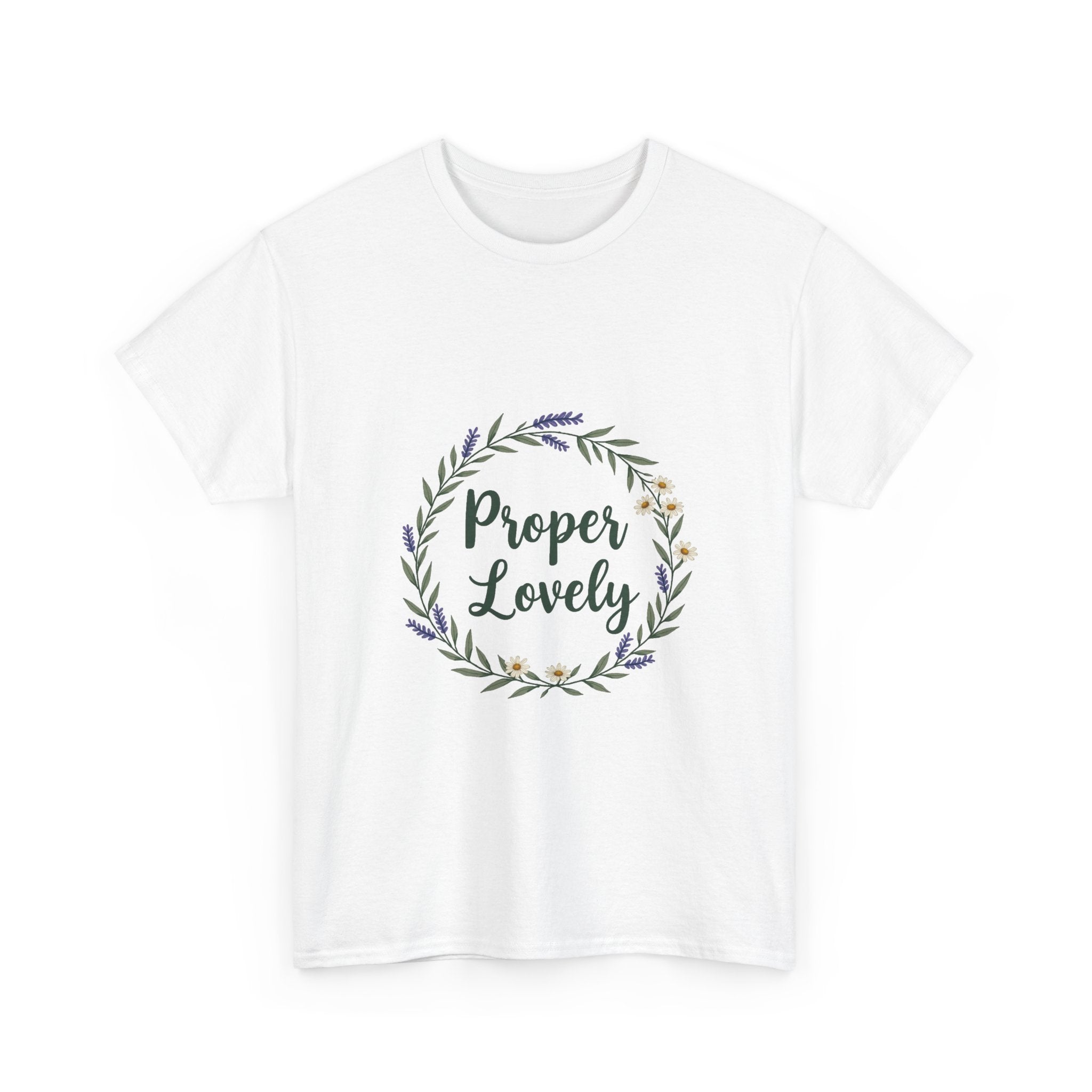 'Proper Lovely' Floral T-Shirt