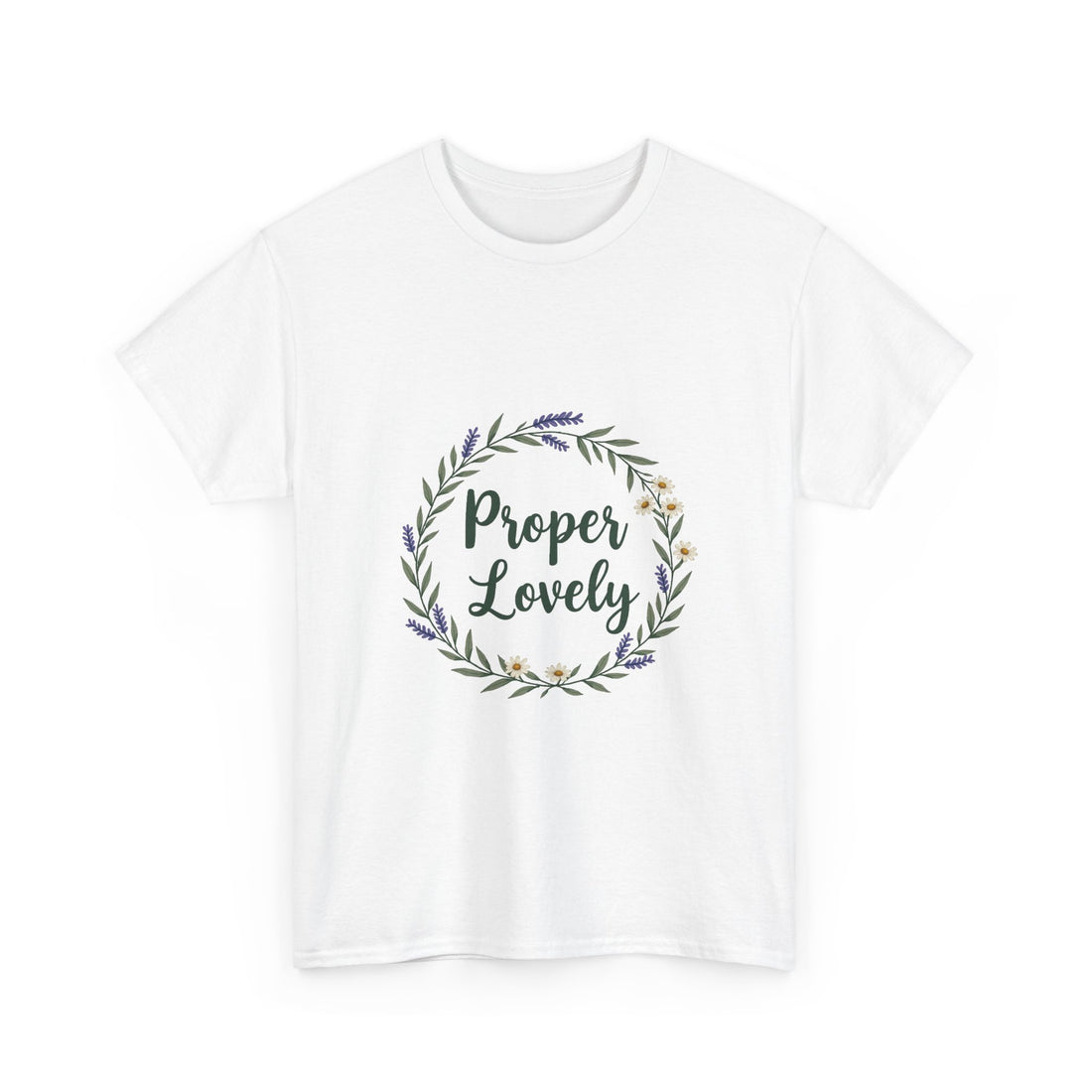 'Proper Lovely' Floral T-Shirt