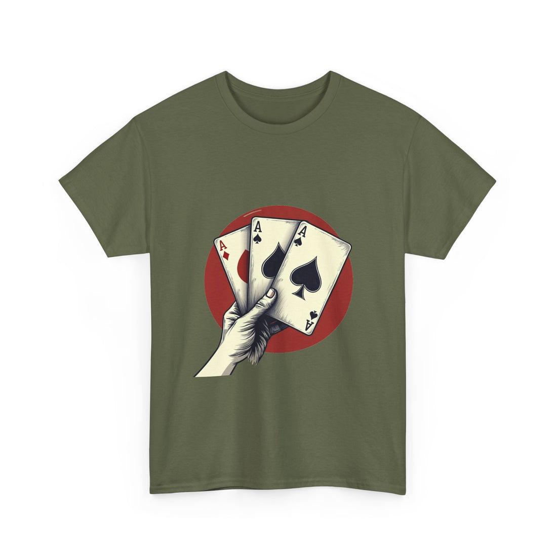'Poker Hand' Ace Cards Graphic T-Shirt