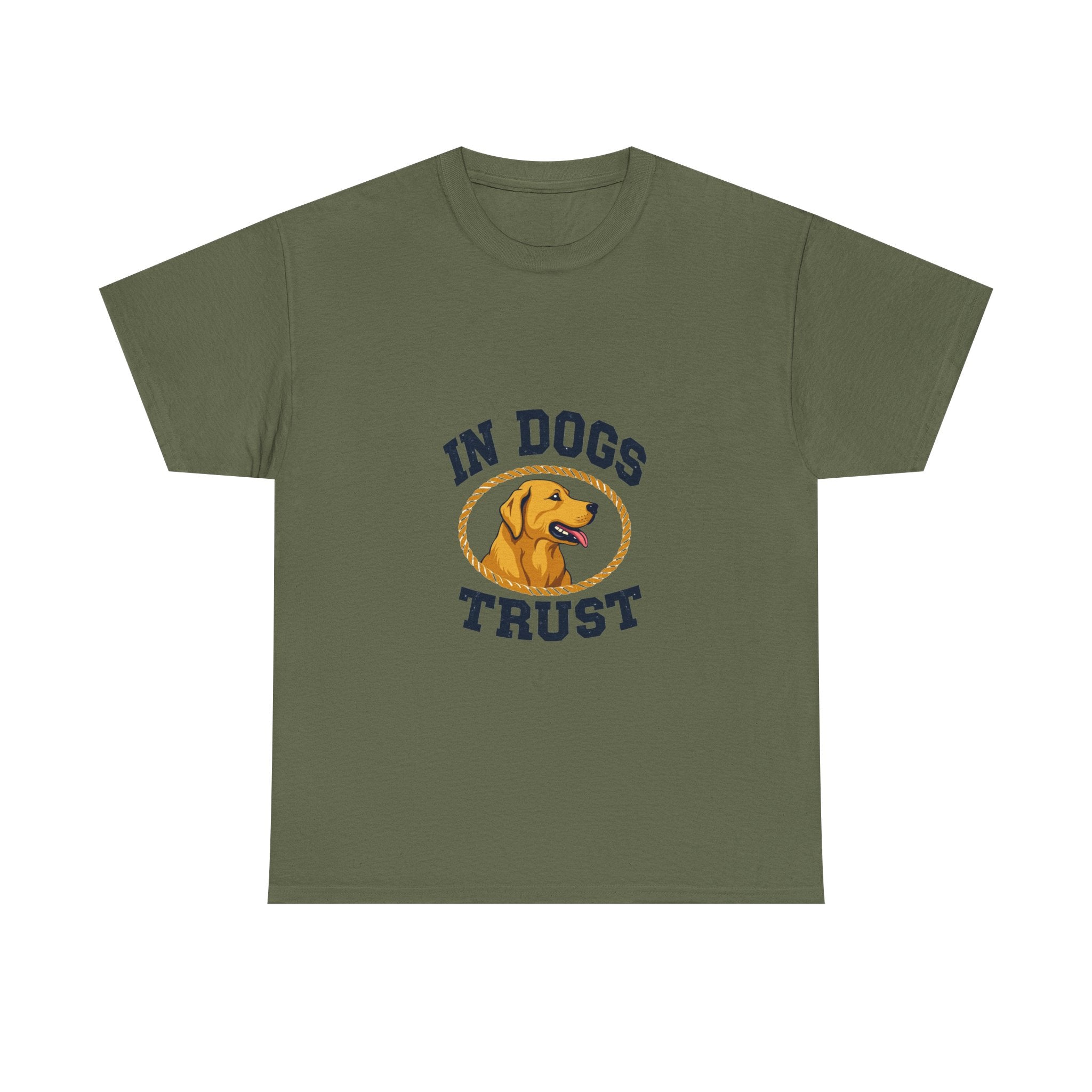 "In Dogs Trust" Vintage Retriever T-Shirt