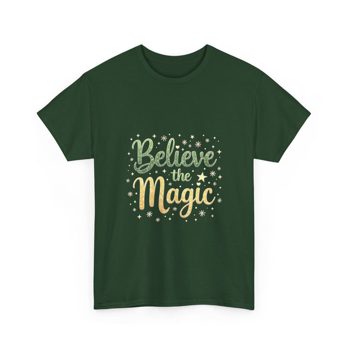 'Believe the Magic' Christmas Graphic T-Shirt
