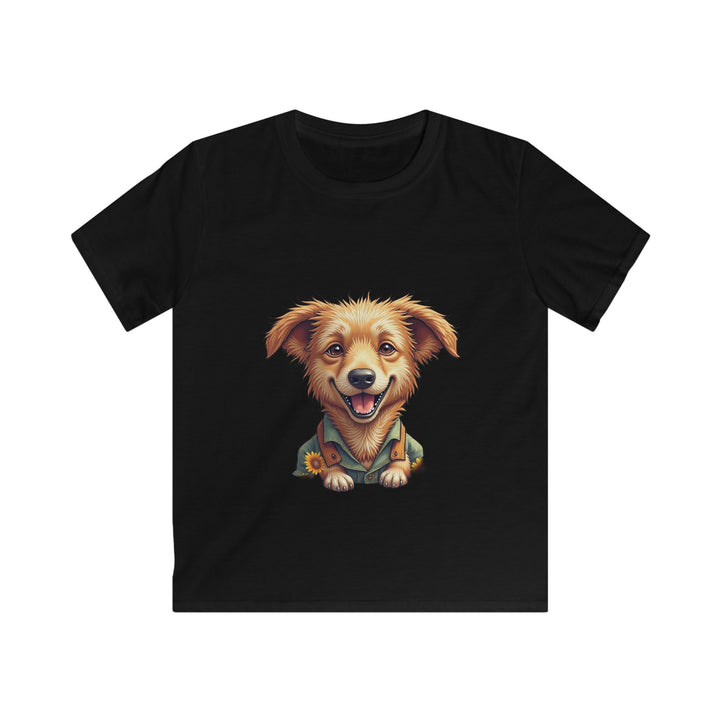 Happy Puppy Graphic T-Shirt for Children