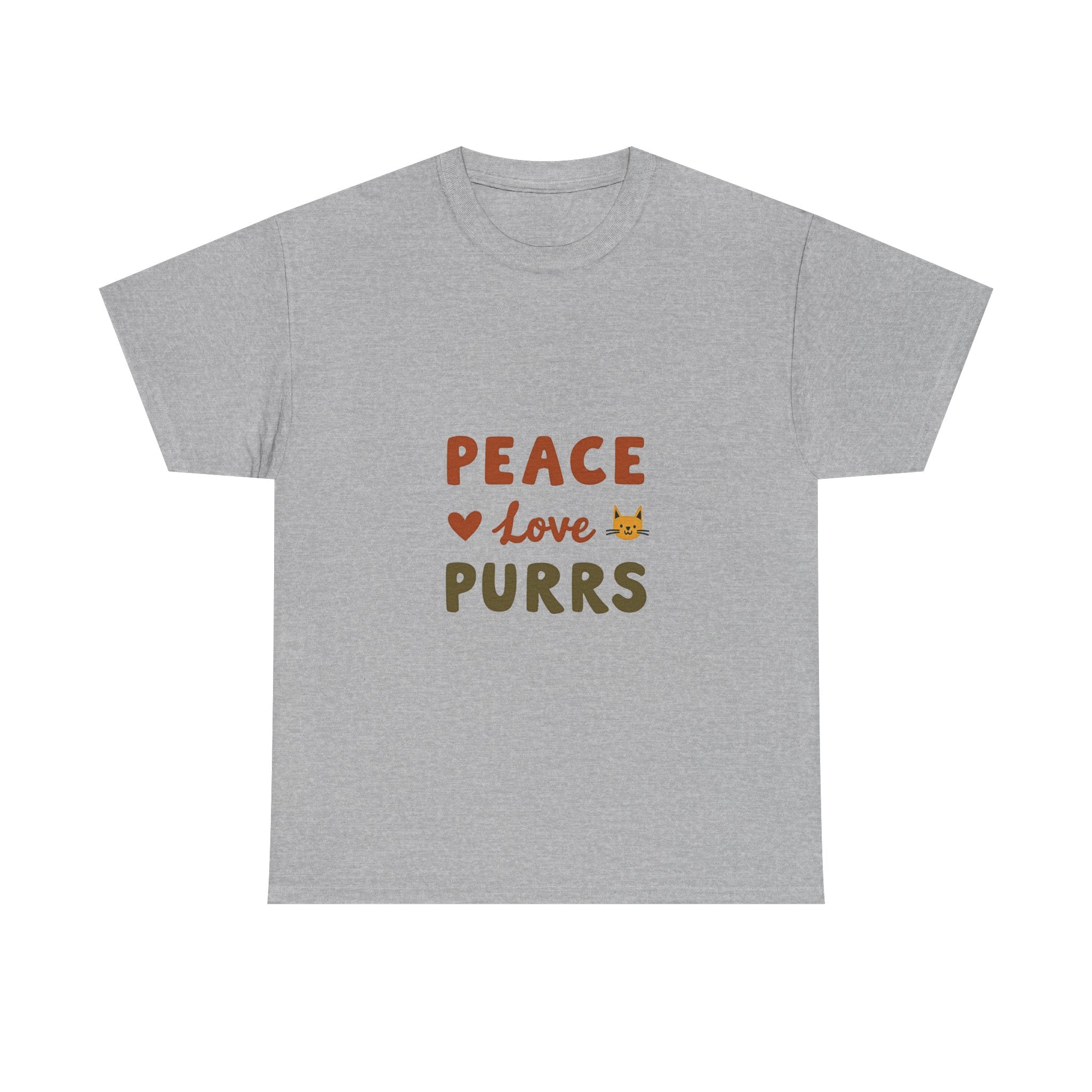 Peace, Love & Purrs T-Shirt
