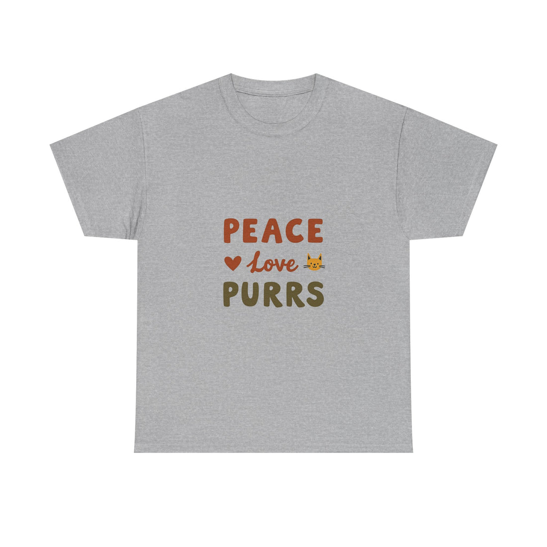 Peace, Love & Purrs T-Shirt