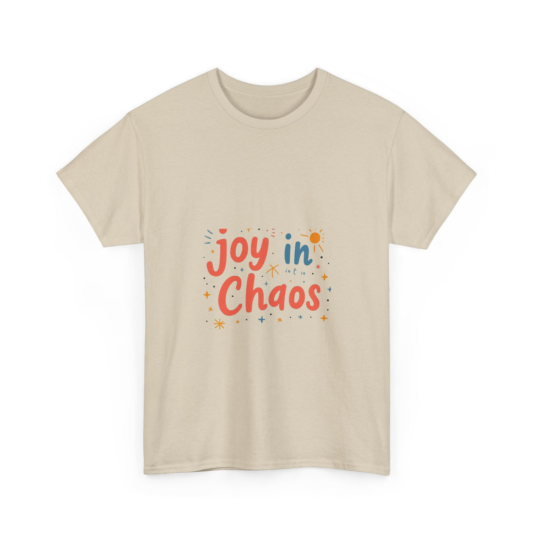 'Joy in Chaos' Positive Graphic T-Shirt