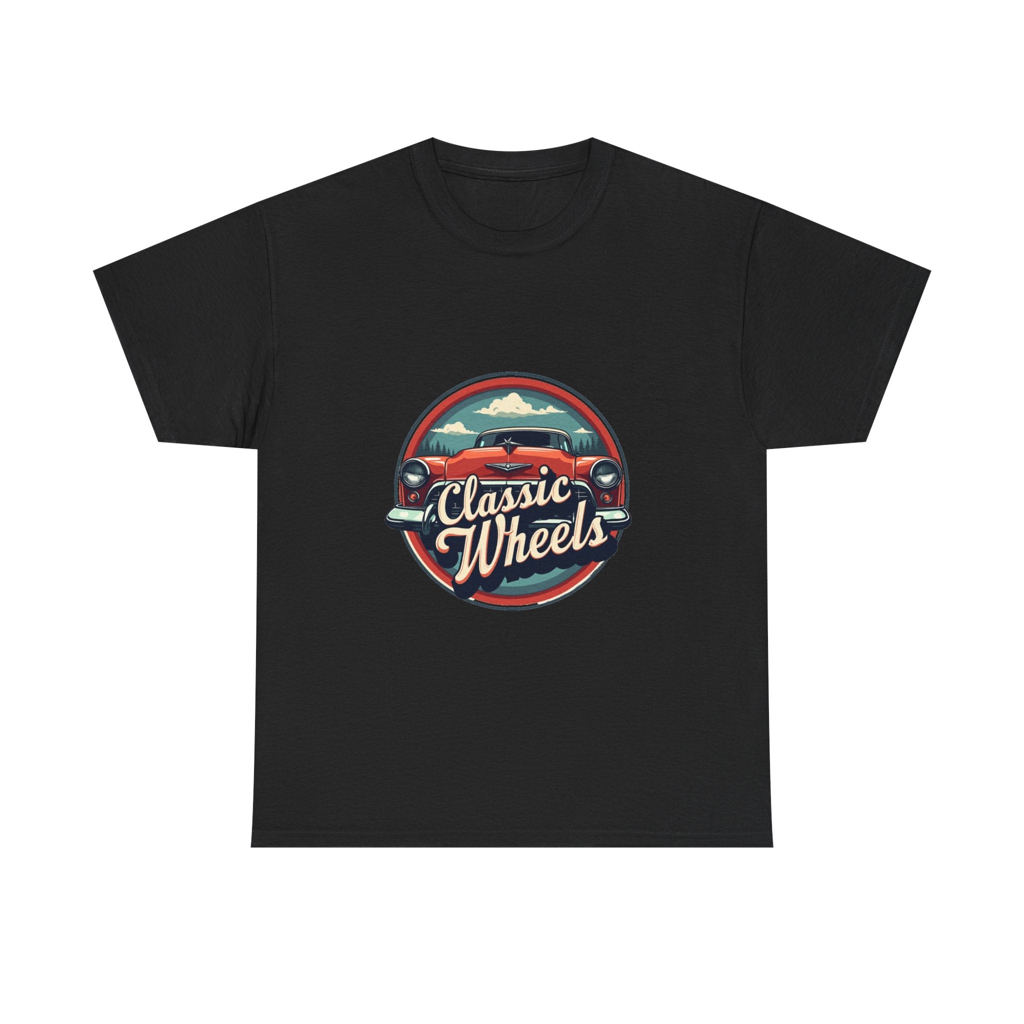 Classic Wheels Retro Car Vintage Automotive T-Shirt