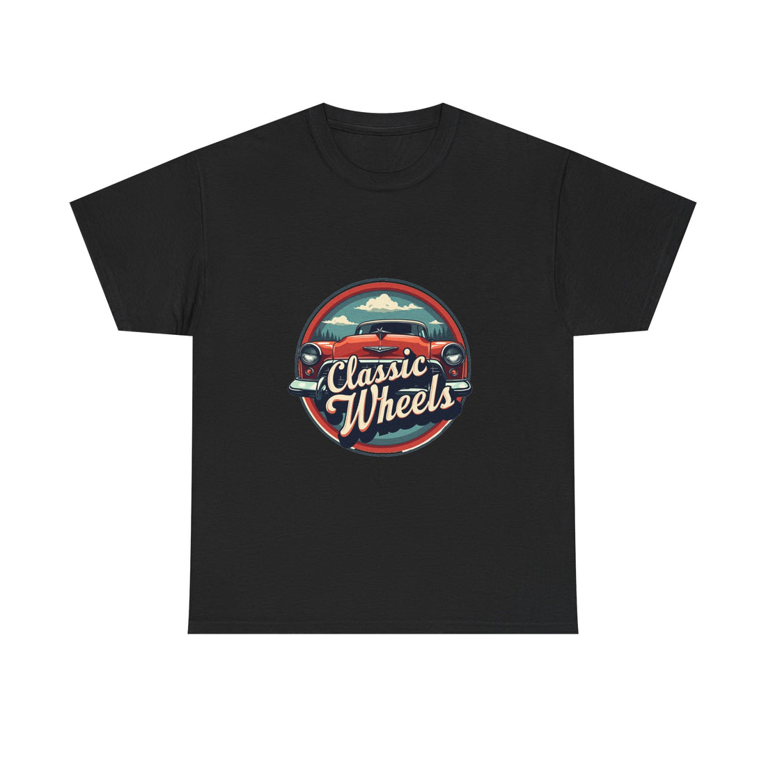 Classic Wheels Retro Car Vintage Automotive T-Shirt