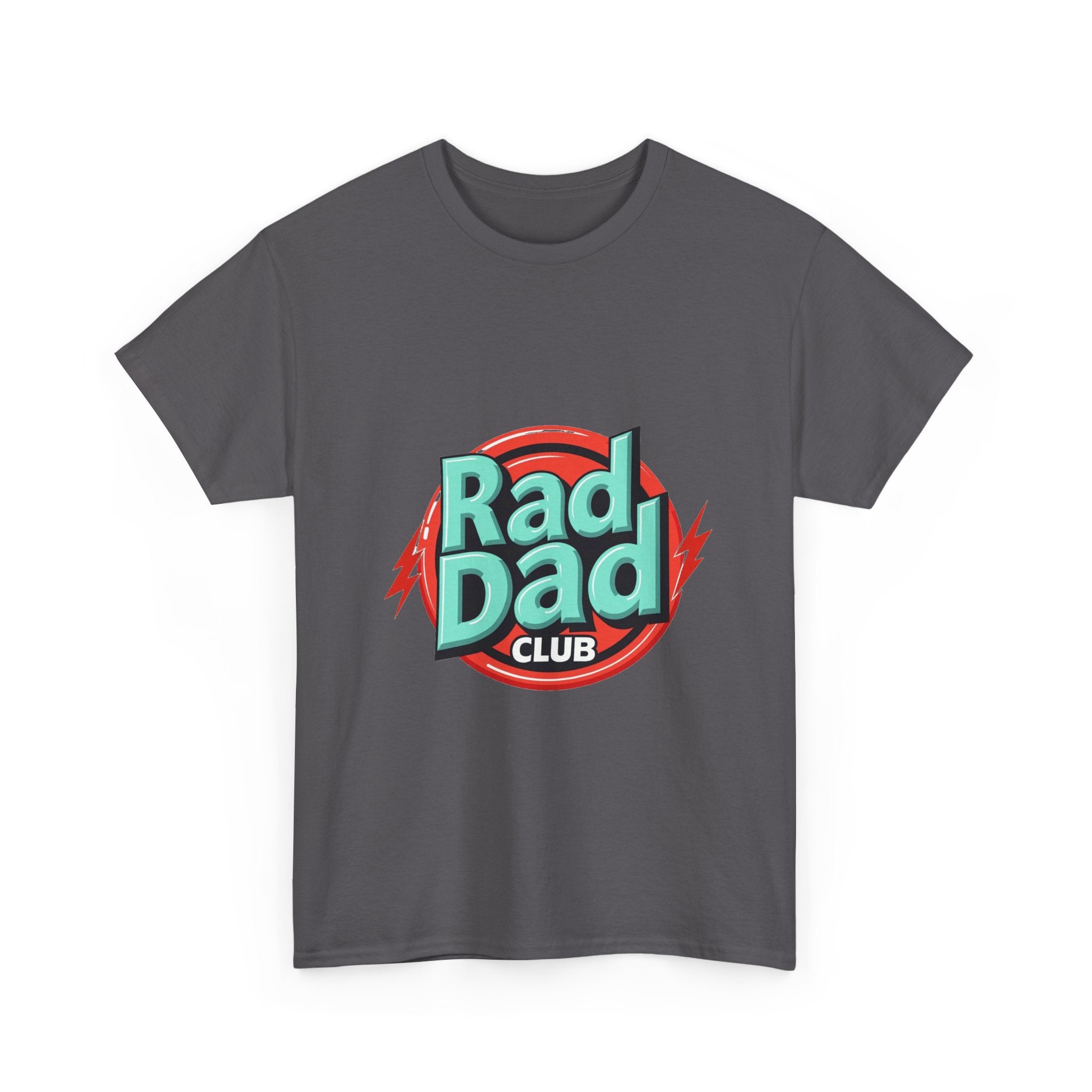'Rad Dad Club' Retro Graphic T-Shirt for Cool Dads, Father’s Day Gift
