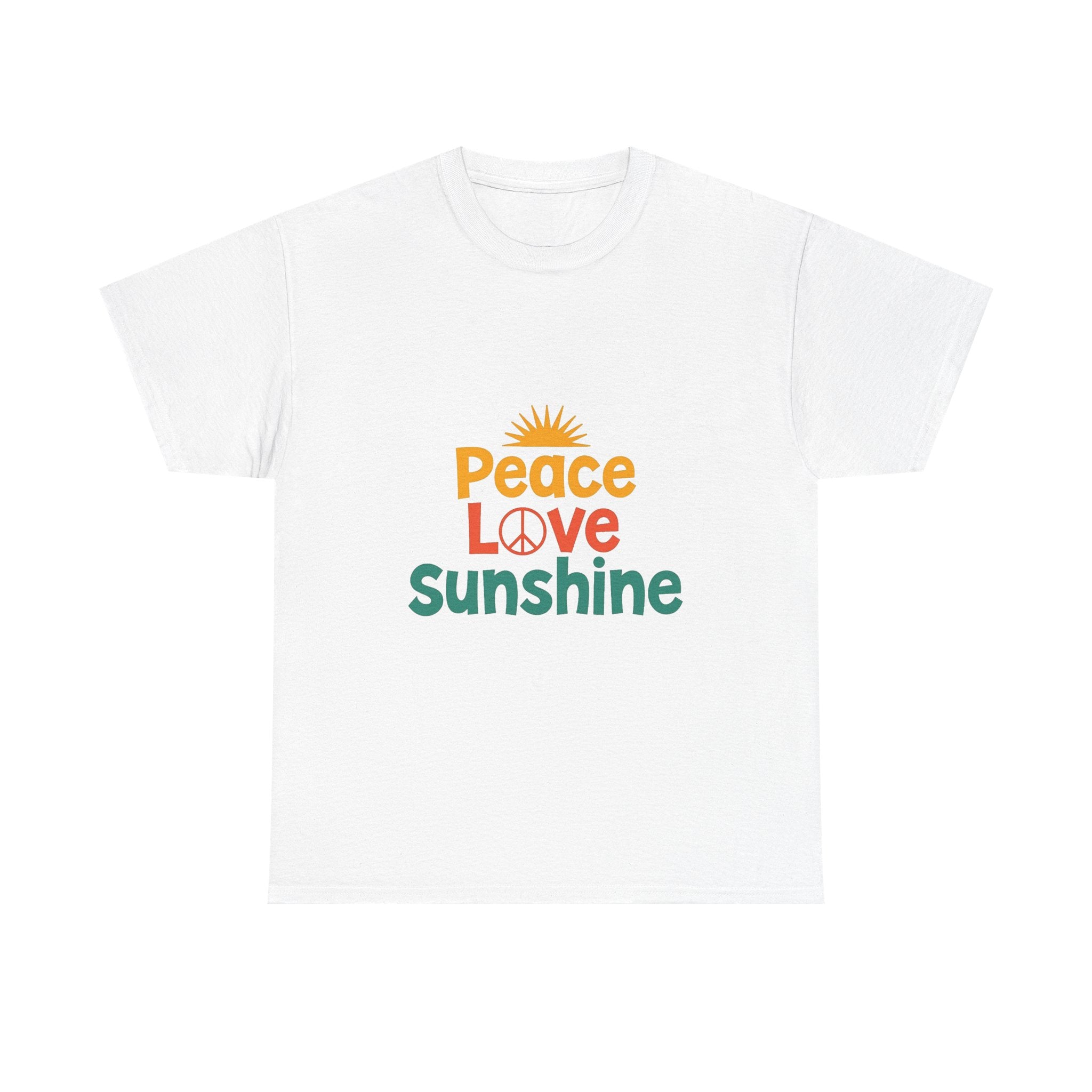'Peace Love Sunshine' T‑Shirt