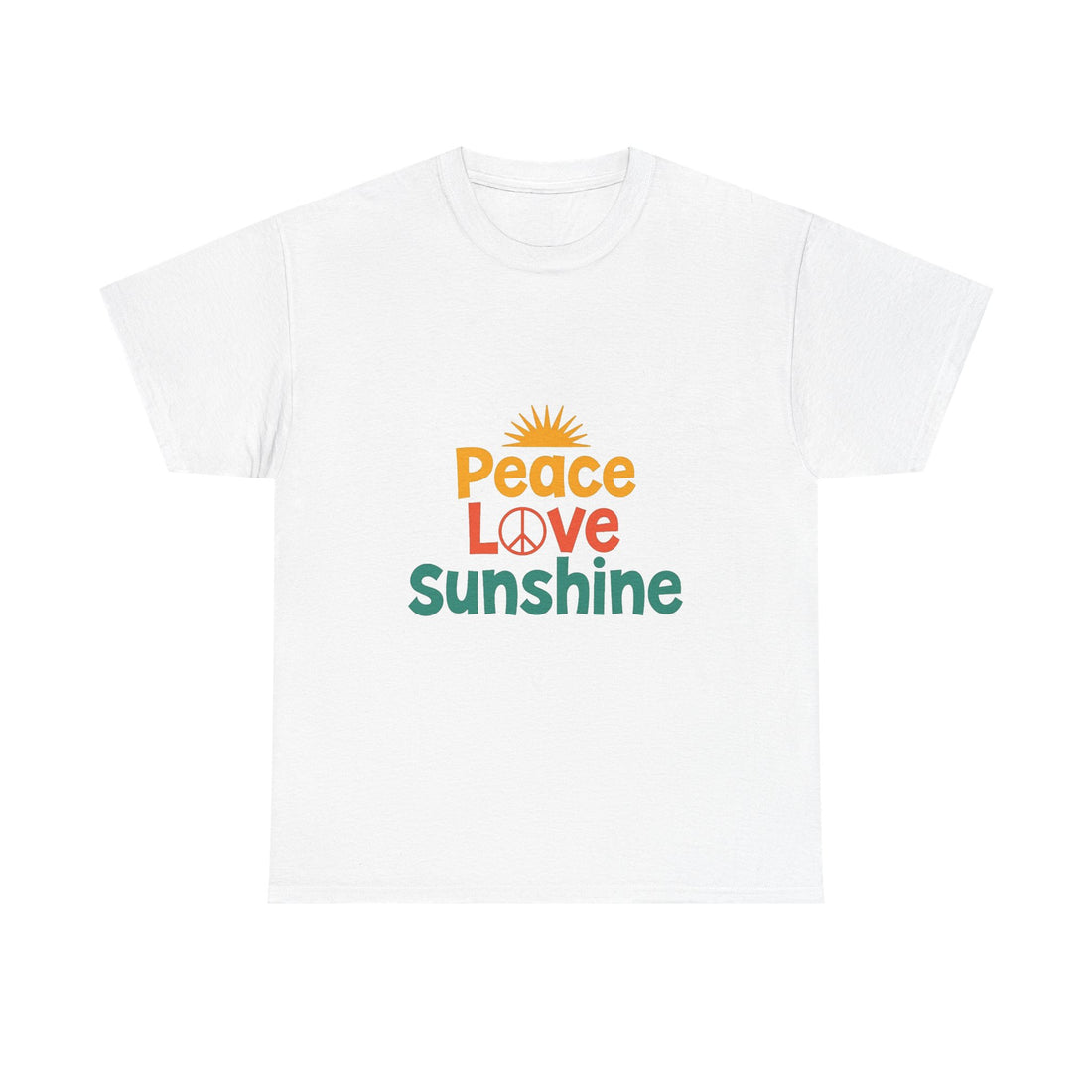 'Peace Love Sunshine' T‑Shirt