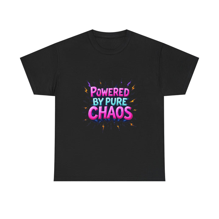 'Powered By Pure Chaos' Graphic T-Shirt