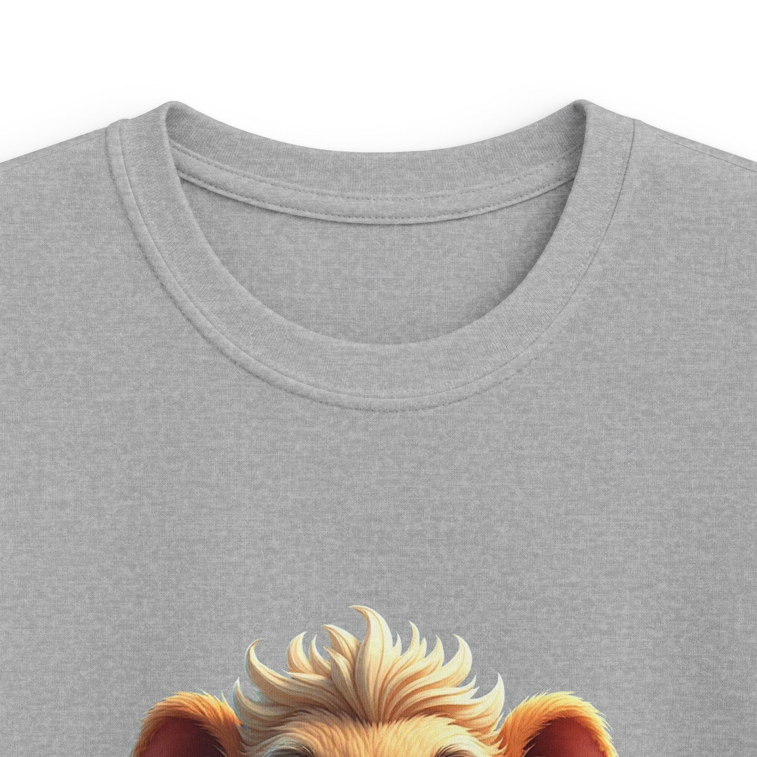 Adorable Smiling Baby Lion Cartoon Shirt