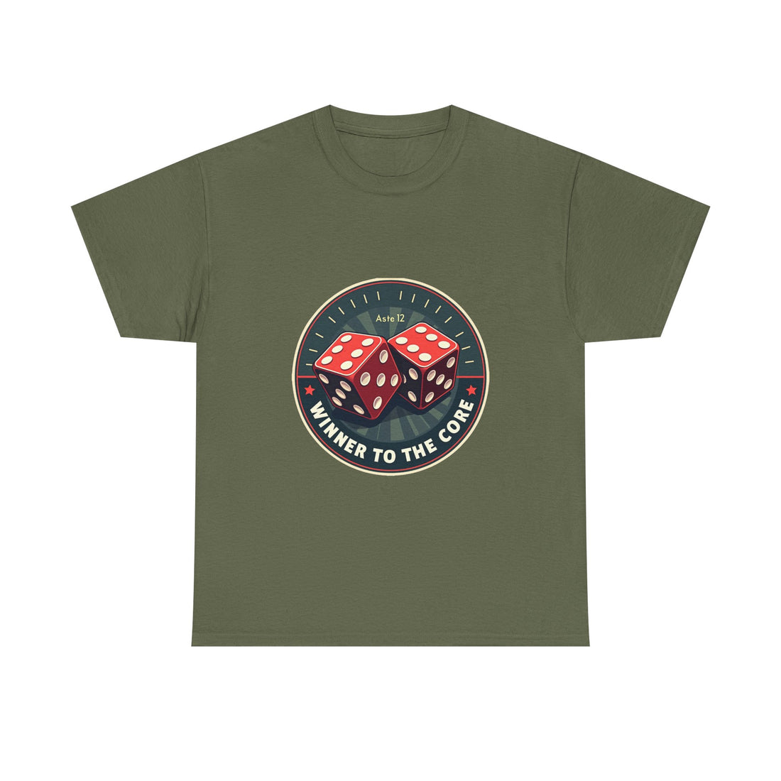 "Winner to the Core" Gamer Graphic T‑Shirt