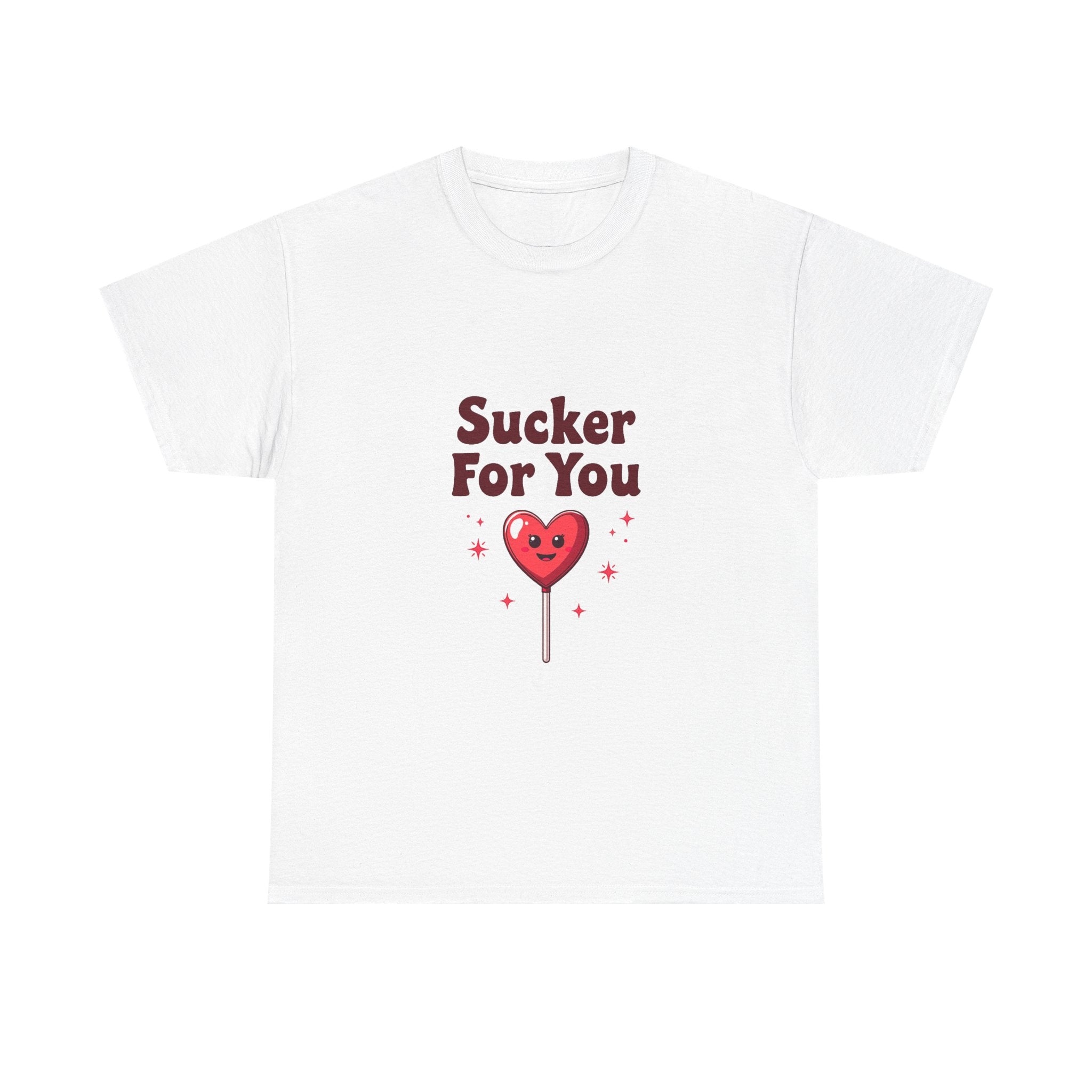 "Sucker For You" Heart Lollipop Valentine T-Shirt