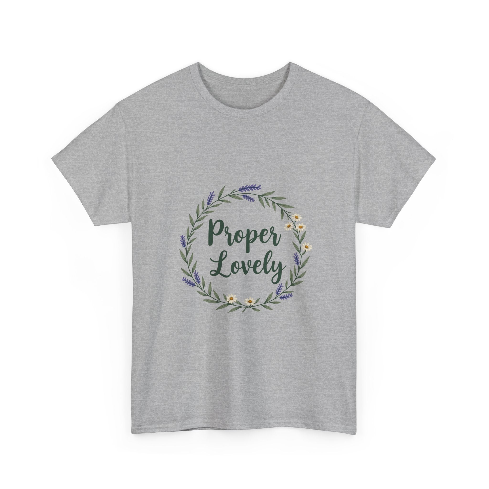 'Proper Lovely' Floral T-Shirt