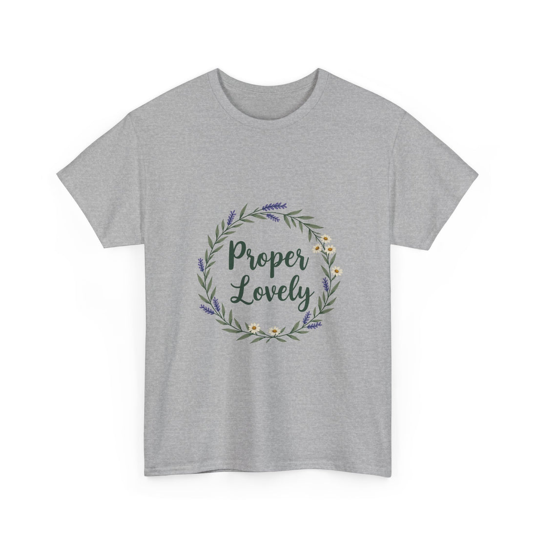 'Proper Lovely' Floral T-Shirt