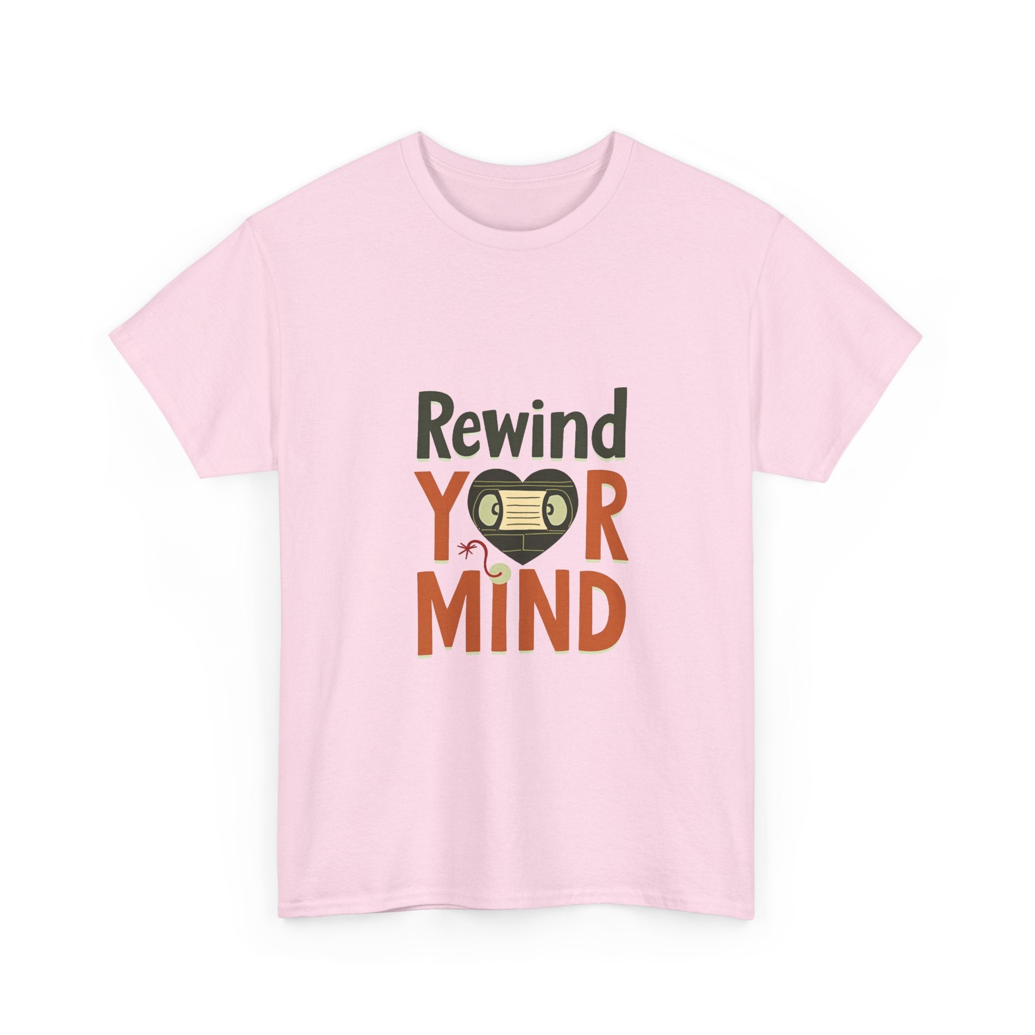 'Rewind Your Mind' Retro Cassette Tape T-Shirt