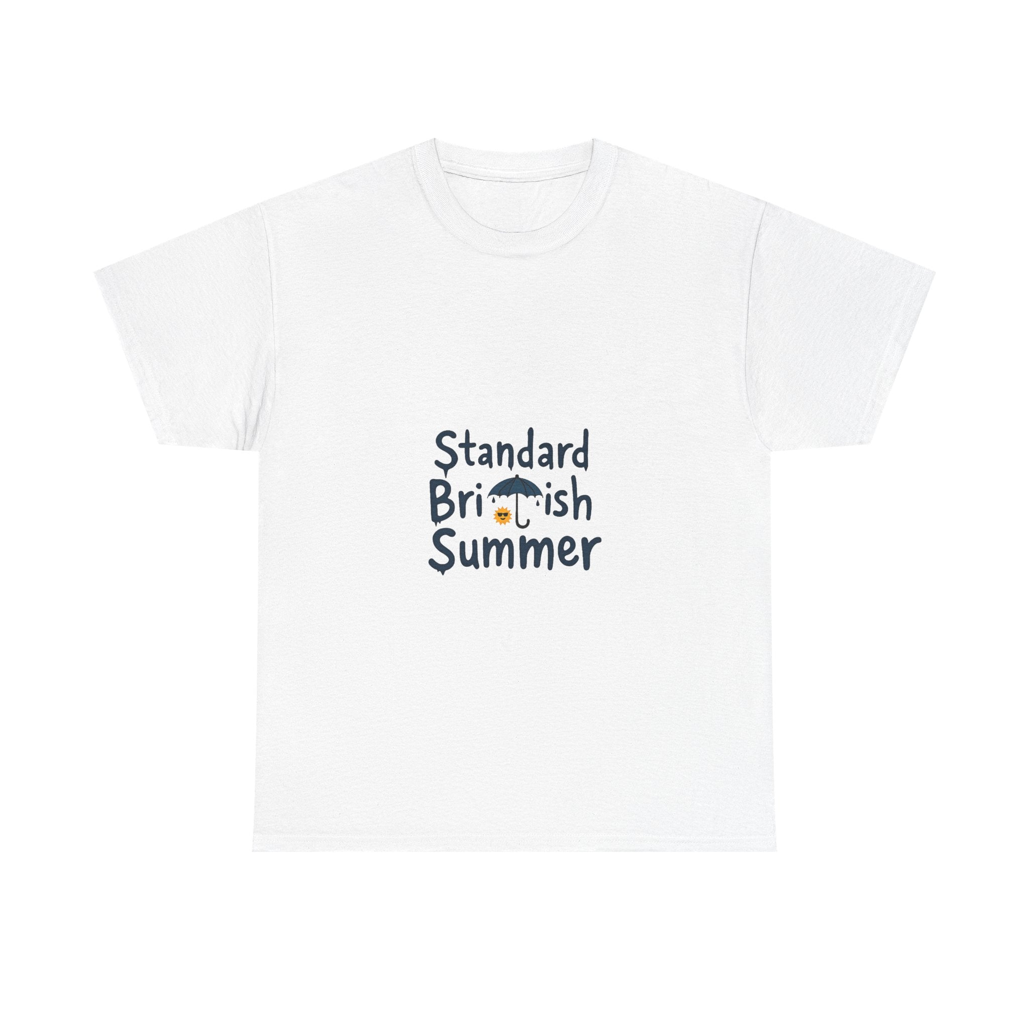 Standard British Summer Funny Sunny Puffin Graphic T-Shirt