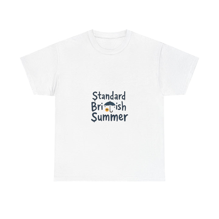 Standard British Summer Funny Sunny Puffin Graphic T-Shirt
