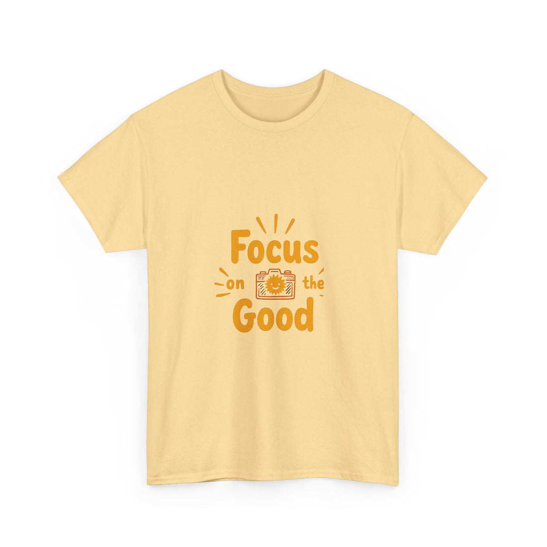 “Focus on the Good” Positive Graphic T-Shirt