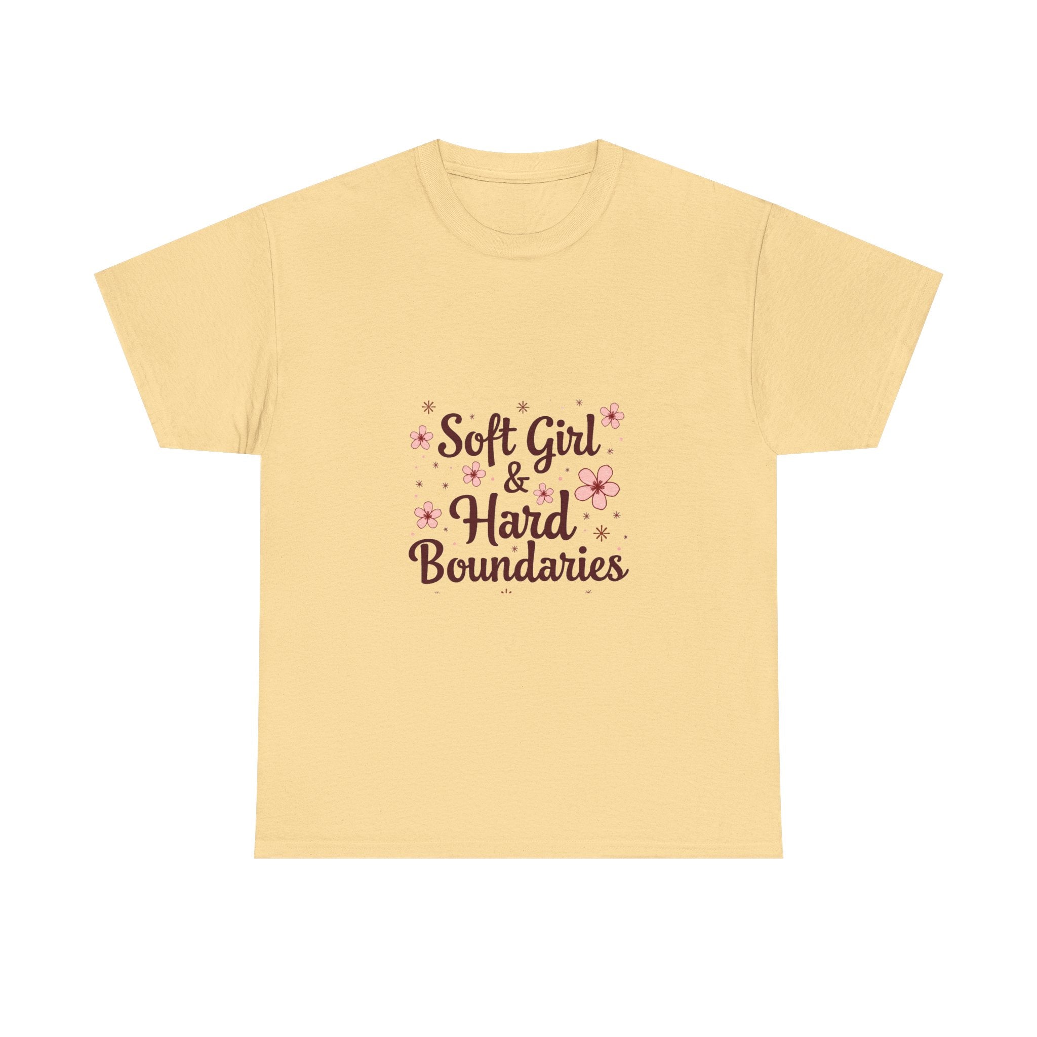 'Soft Girl & Hard Boundaries' T-Shirt