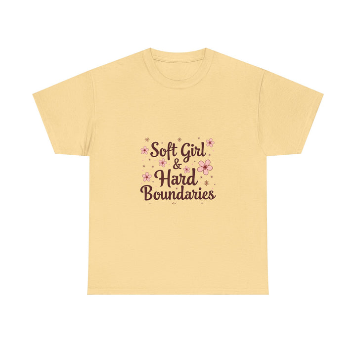 'Soft Girl & Hard Boundaries' T-Shirt