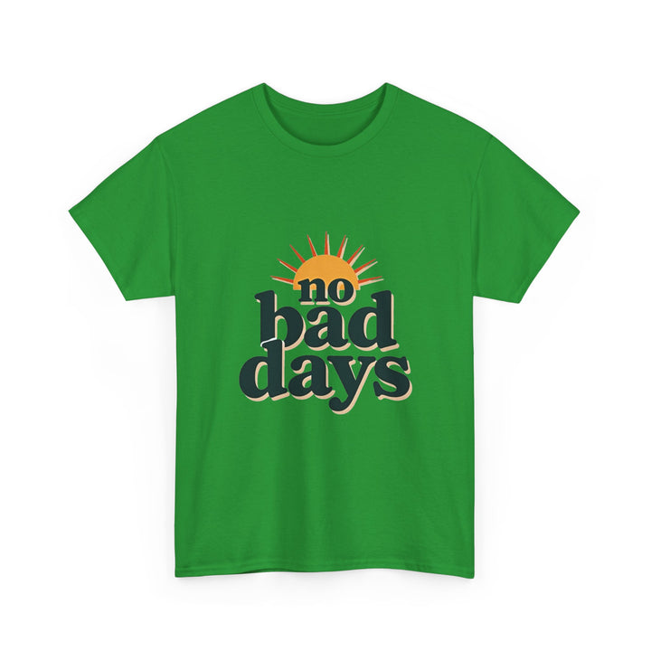 'no bad days'  Vintage Sunrise Positive Vibe T-Shirt