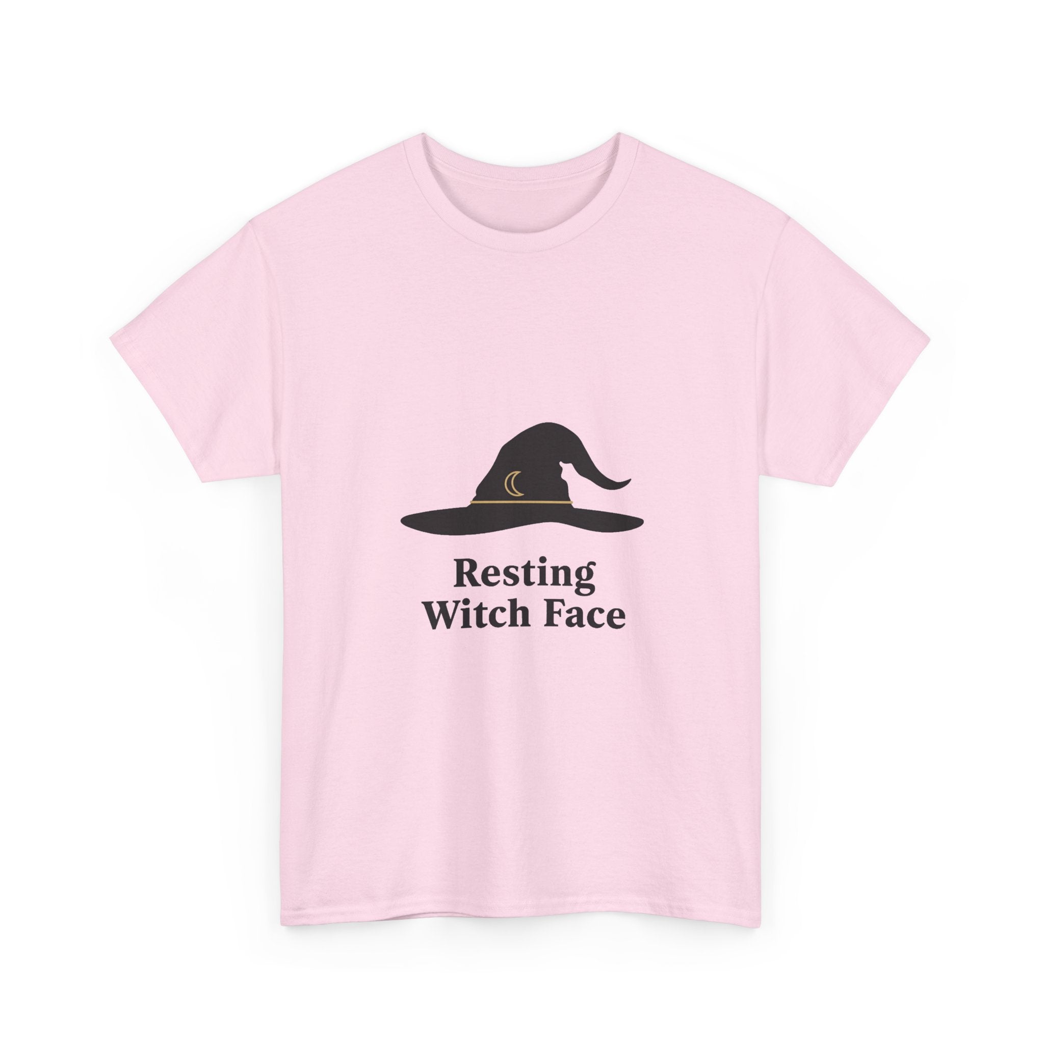 "Resting Witch Face" Witch Hat Funny Halloween T-Shirt
