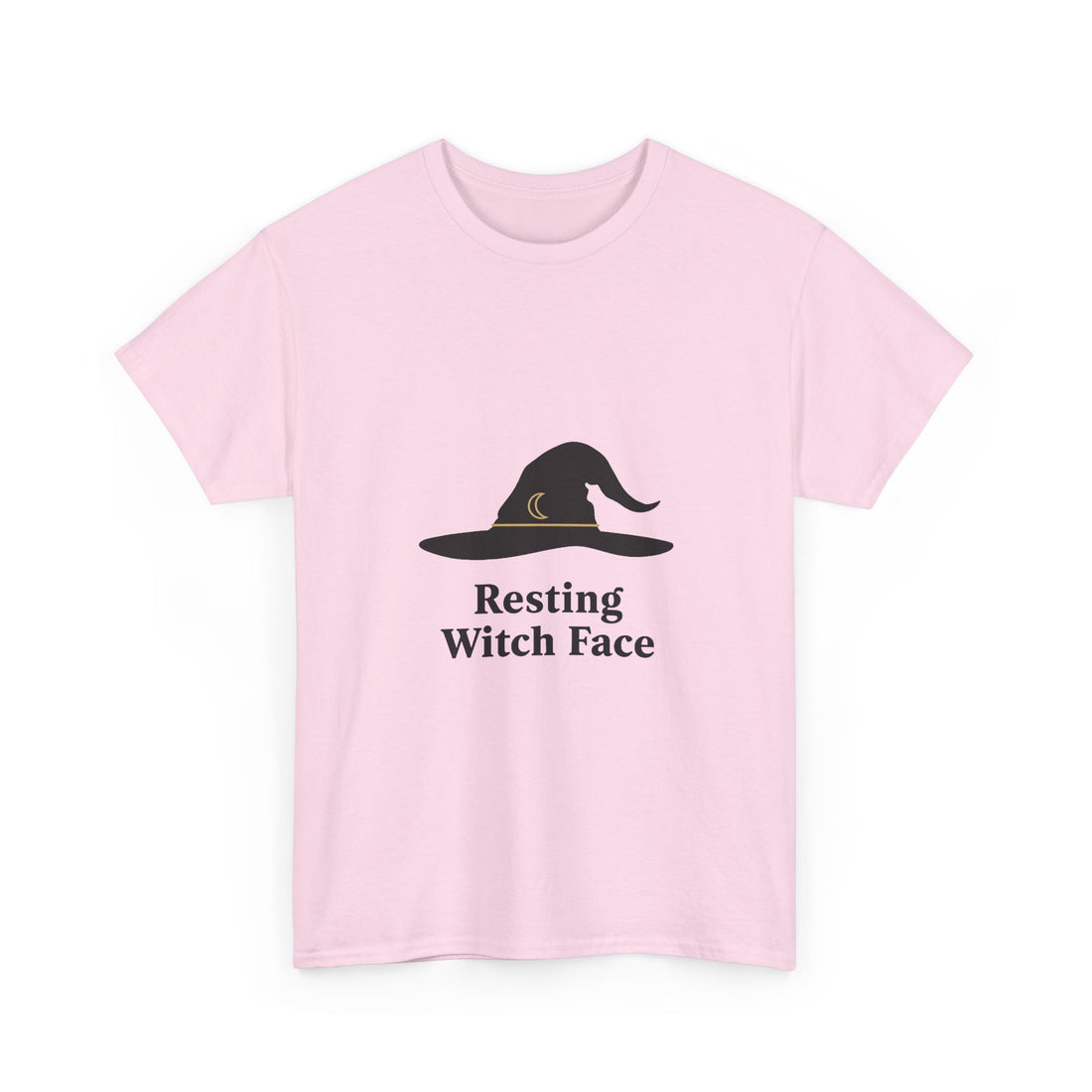 "Resting Witch Face" Witch Hat Funny Halloween T-Shirt