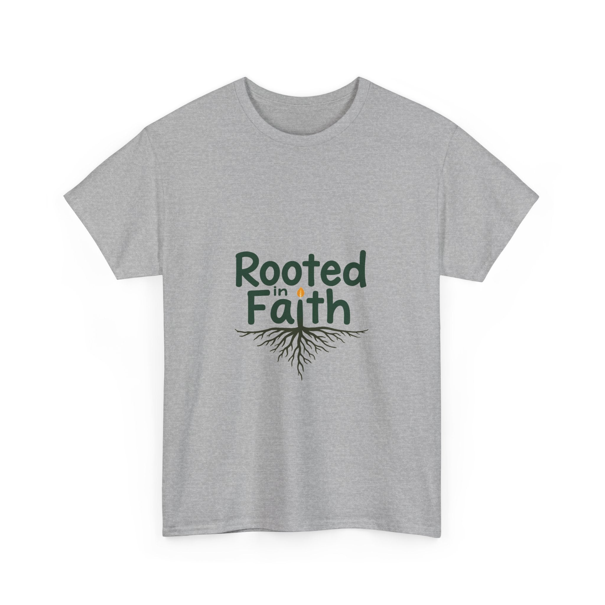 'Rooted in Faith' Christian Inspirational T-Shirt