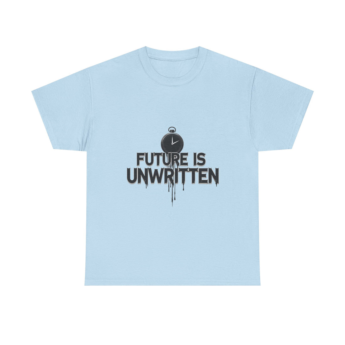 Future Is Unwritten Vintage Pocket Watch Graphic T-Shirt