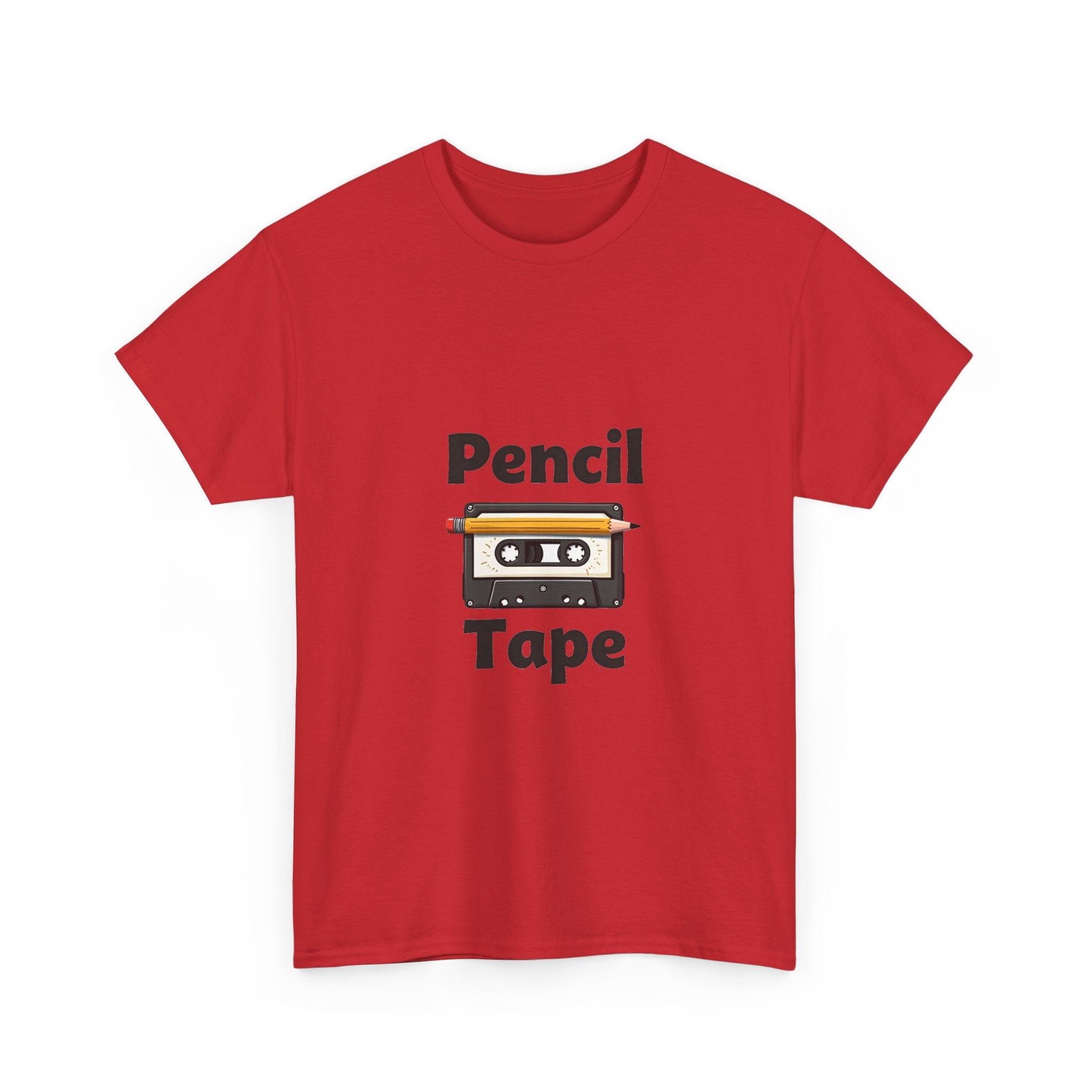 'Pencil Tape' Vintage Cassette Graphic T-Shirt