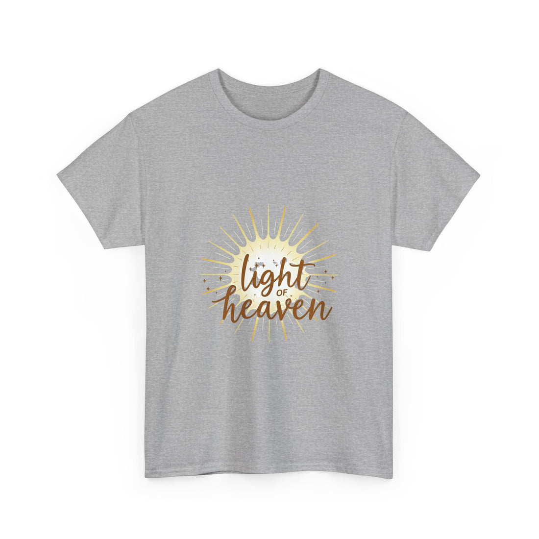 'Light of Heaven' Inspirational Sunburst Christian T-Shirt