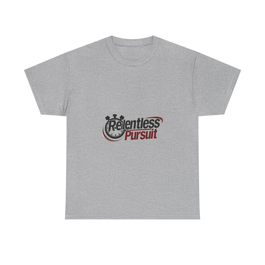 Relentless Pursuit Graphic Motivational Stopwatch Design T-Shirt